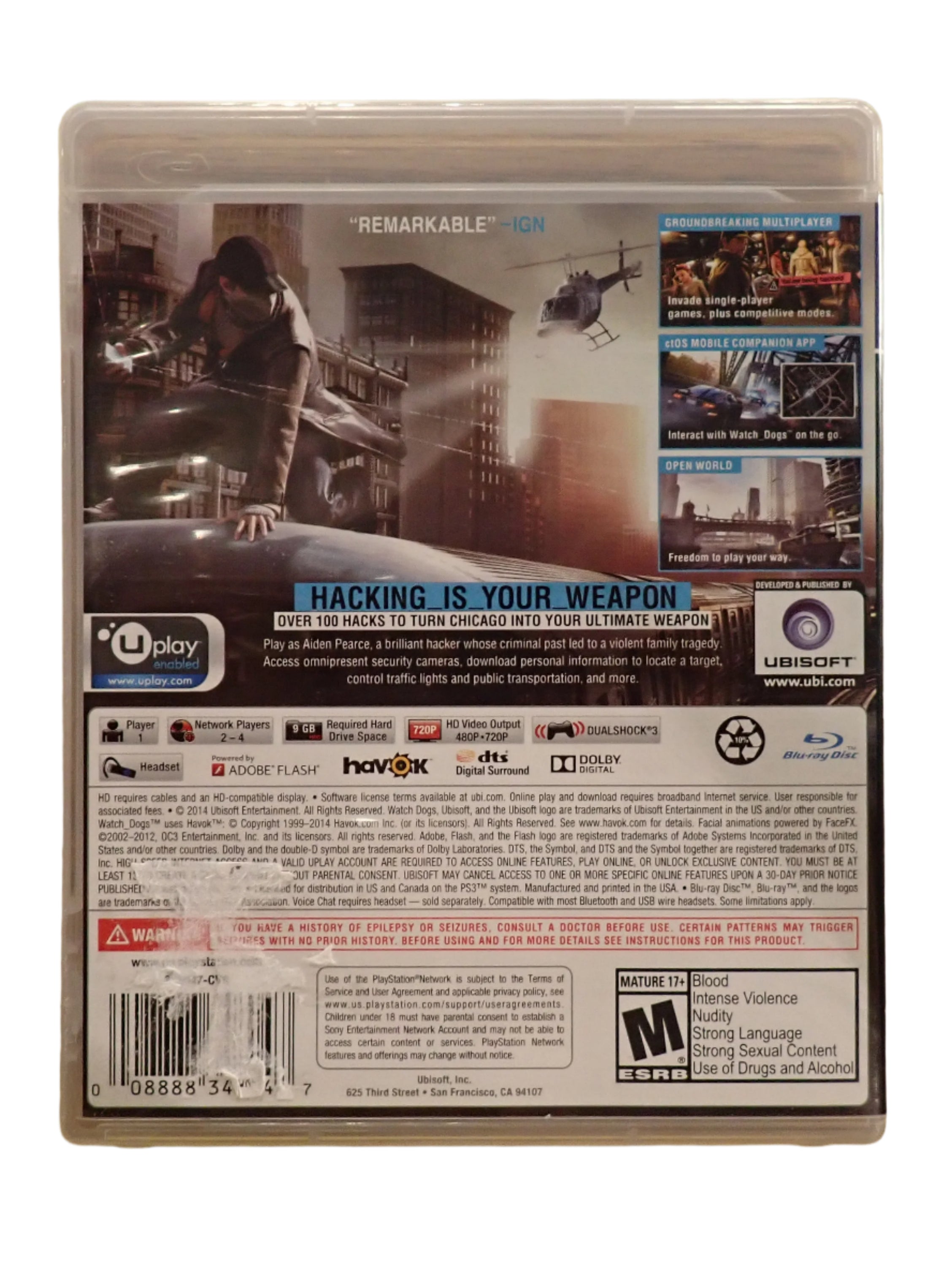 Watch Dogs - PS3