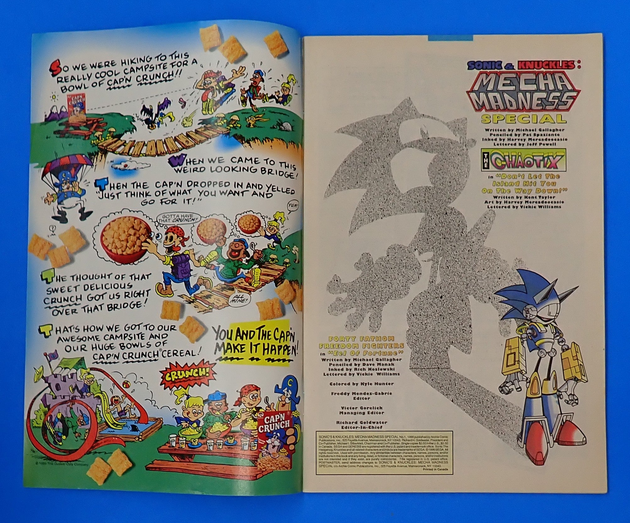 Sonic and Knuckles: Mecha Madness Special #1 (1996) - FN (6.0)