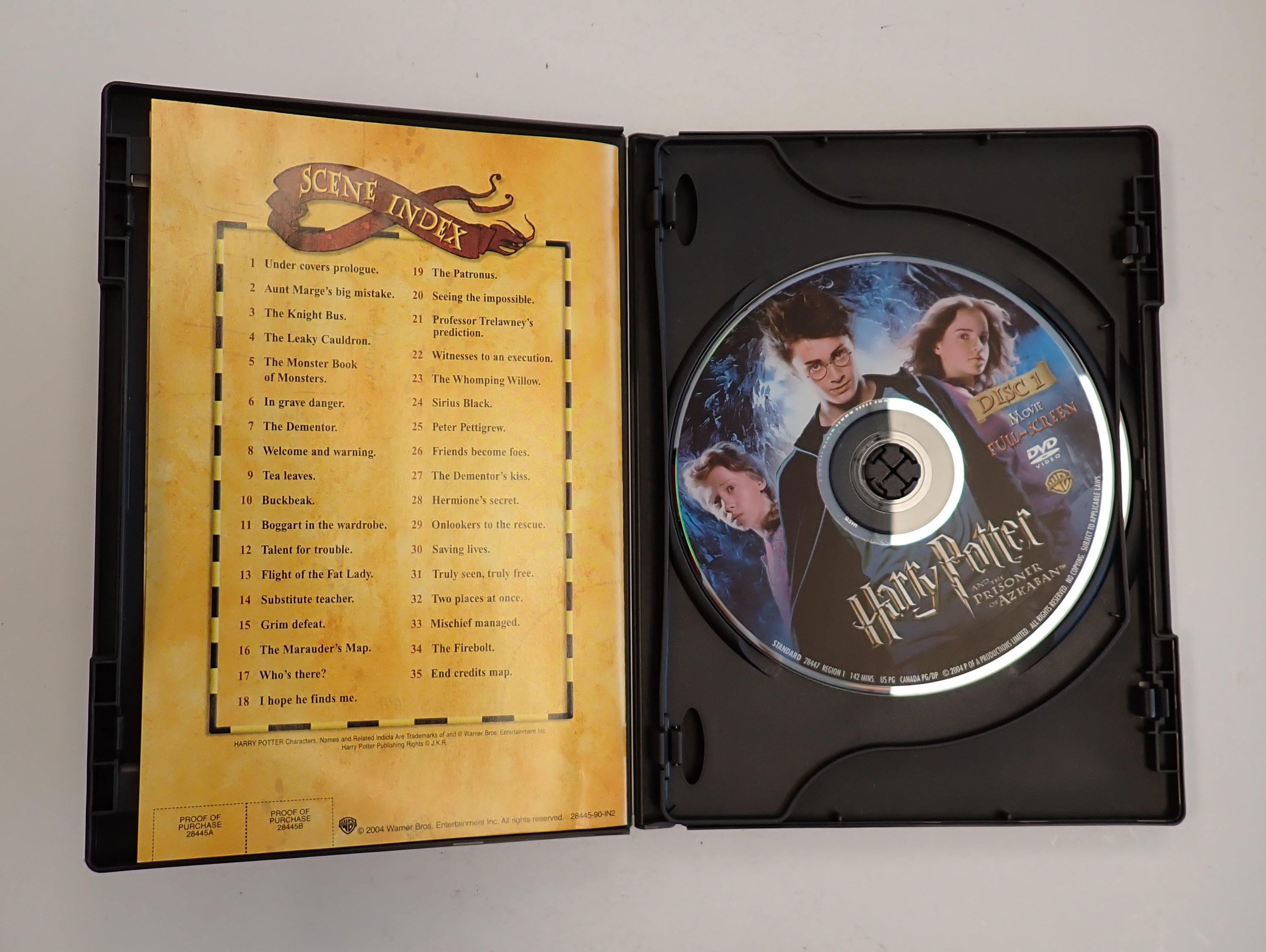 Harry Potter and the Prisoner of Azkaban - DVD