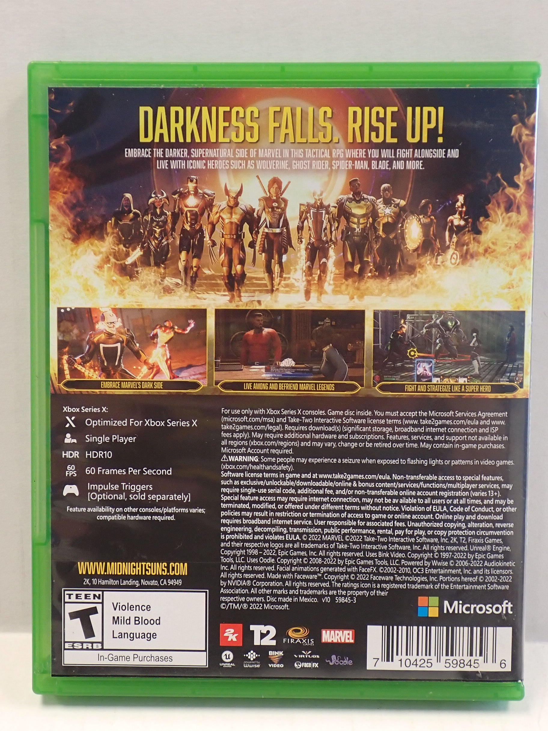 Marvel Midnight Suns (Enhanced Edition) - Xbox Series X