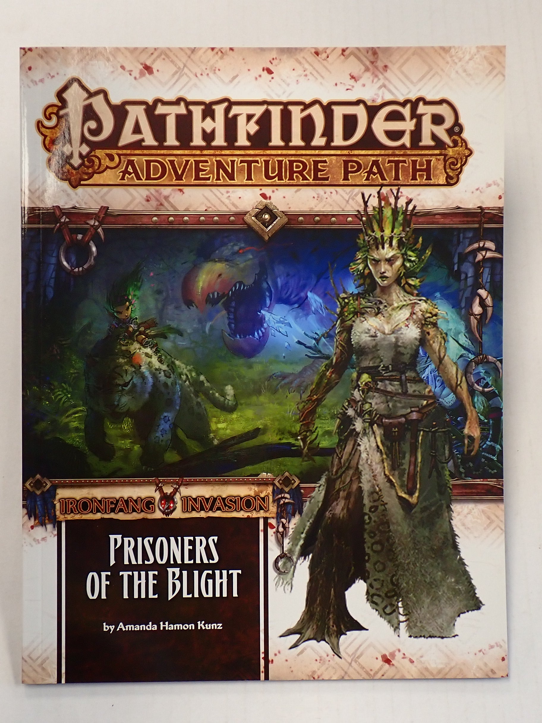 Ironfang Invasion 1-6 Complete + Map Folio - Pathfinder Adventure Path [Pre-Owned]