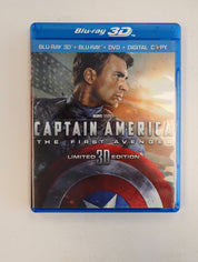Captain America: The First Avenger 3D - Blu-ray