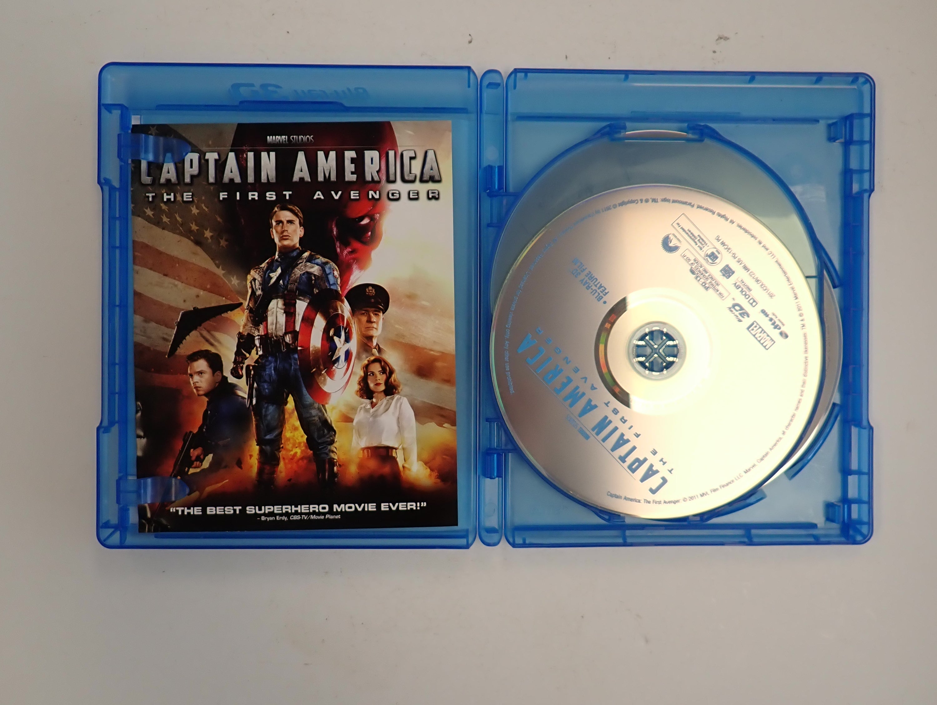 Captain America: The First Avenger 3D - Blu-ray