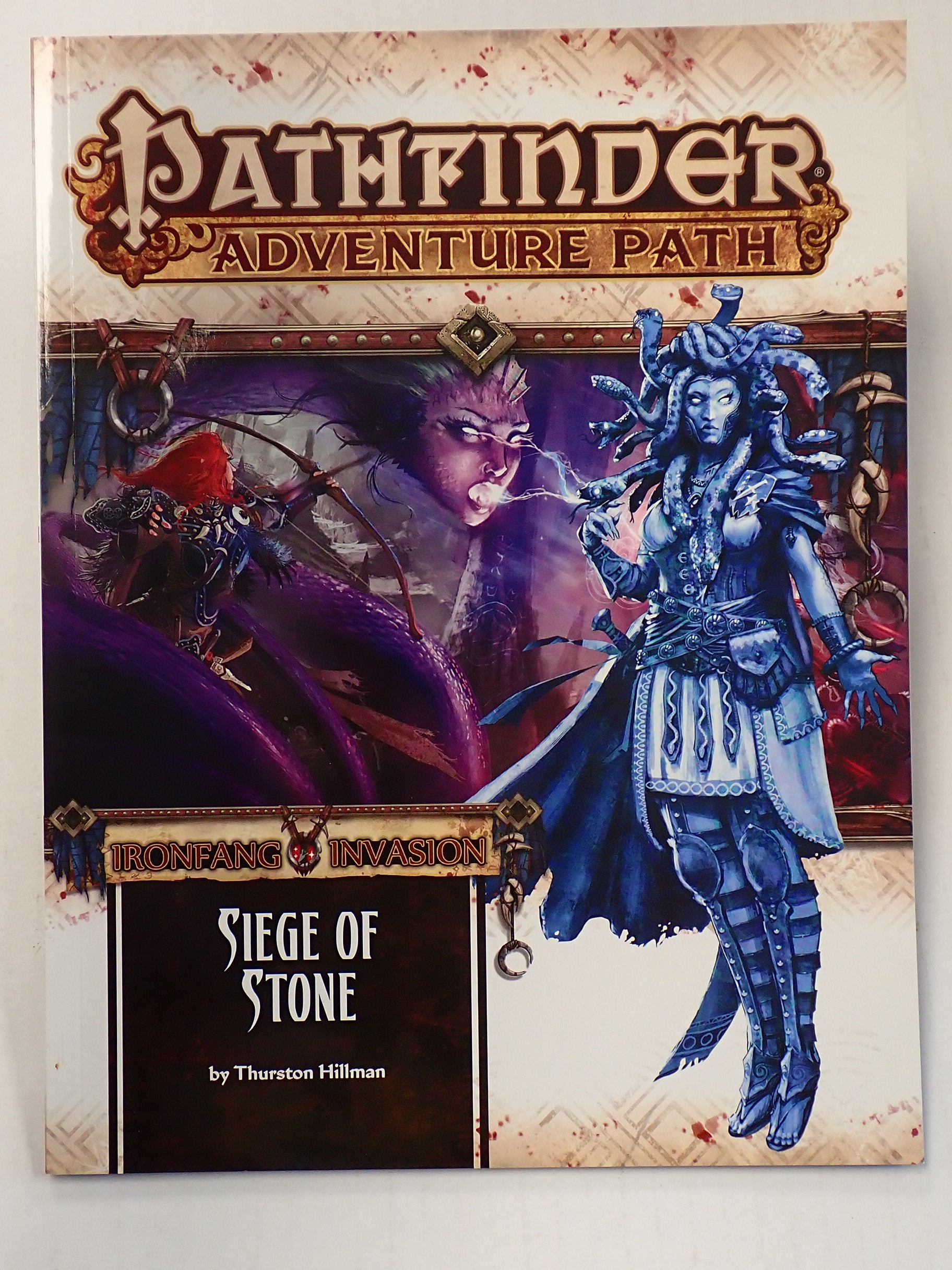Ironfang Invasion 1-6 Complete + Map Folio - Pathfinder Adventure Path [Pre-Owned]