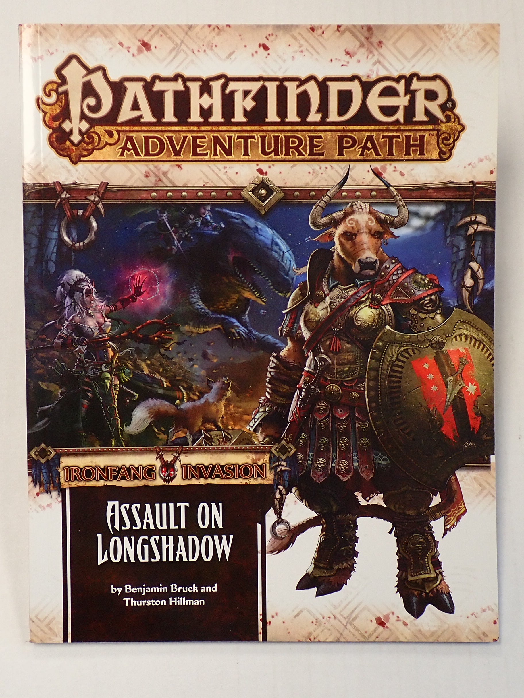 Ironfang Invasion 1-6 Complete + Map Folio - Pathfinder Adventure Path [Pre-Owned]