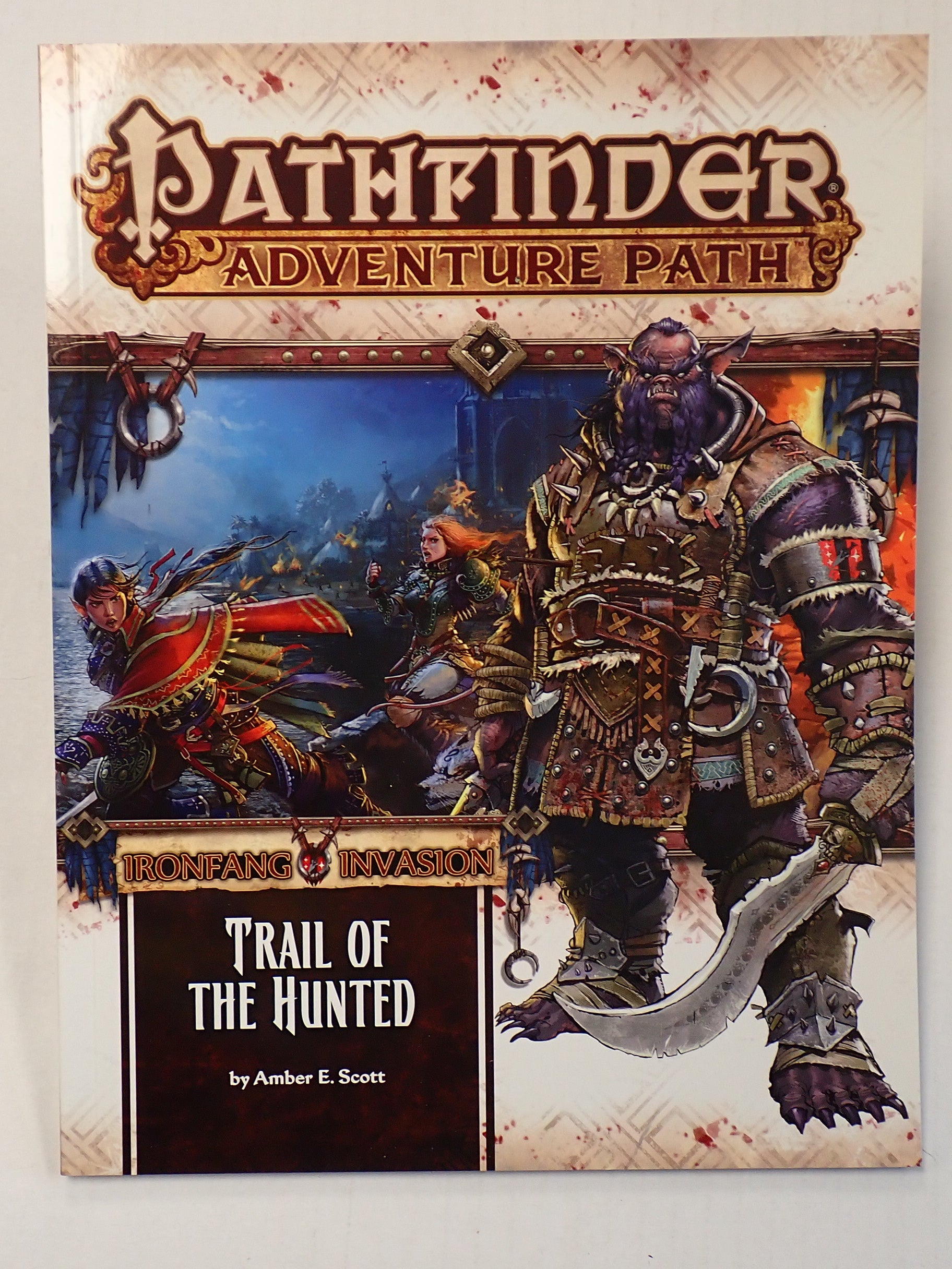 Ironfang Invasion 1-6 Complete + Map Folio - Pathfinder Adventure Path [Pre-Owned]