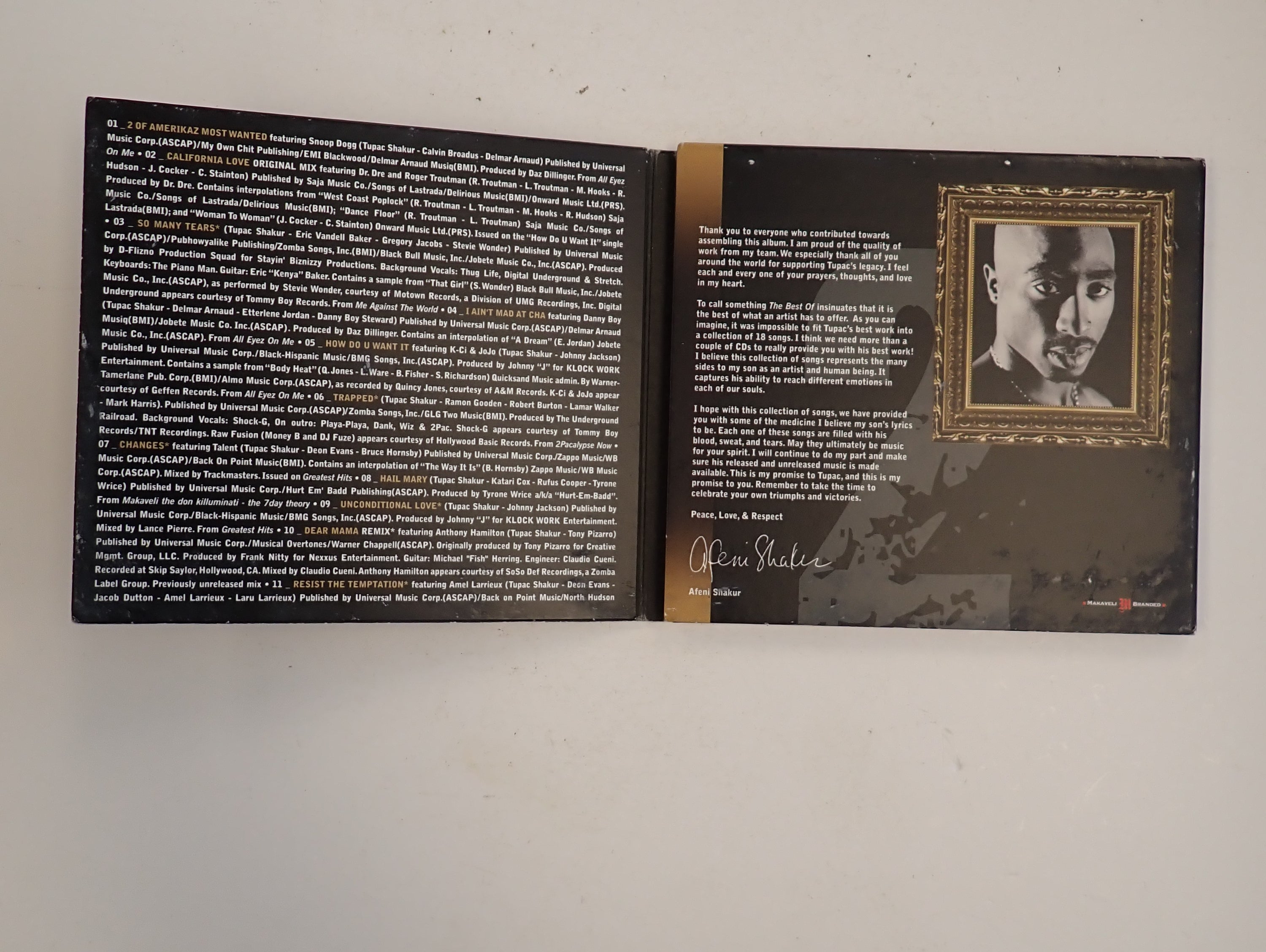 The Best of 2Pac Part 1: Thug - CD