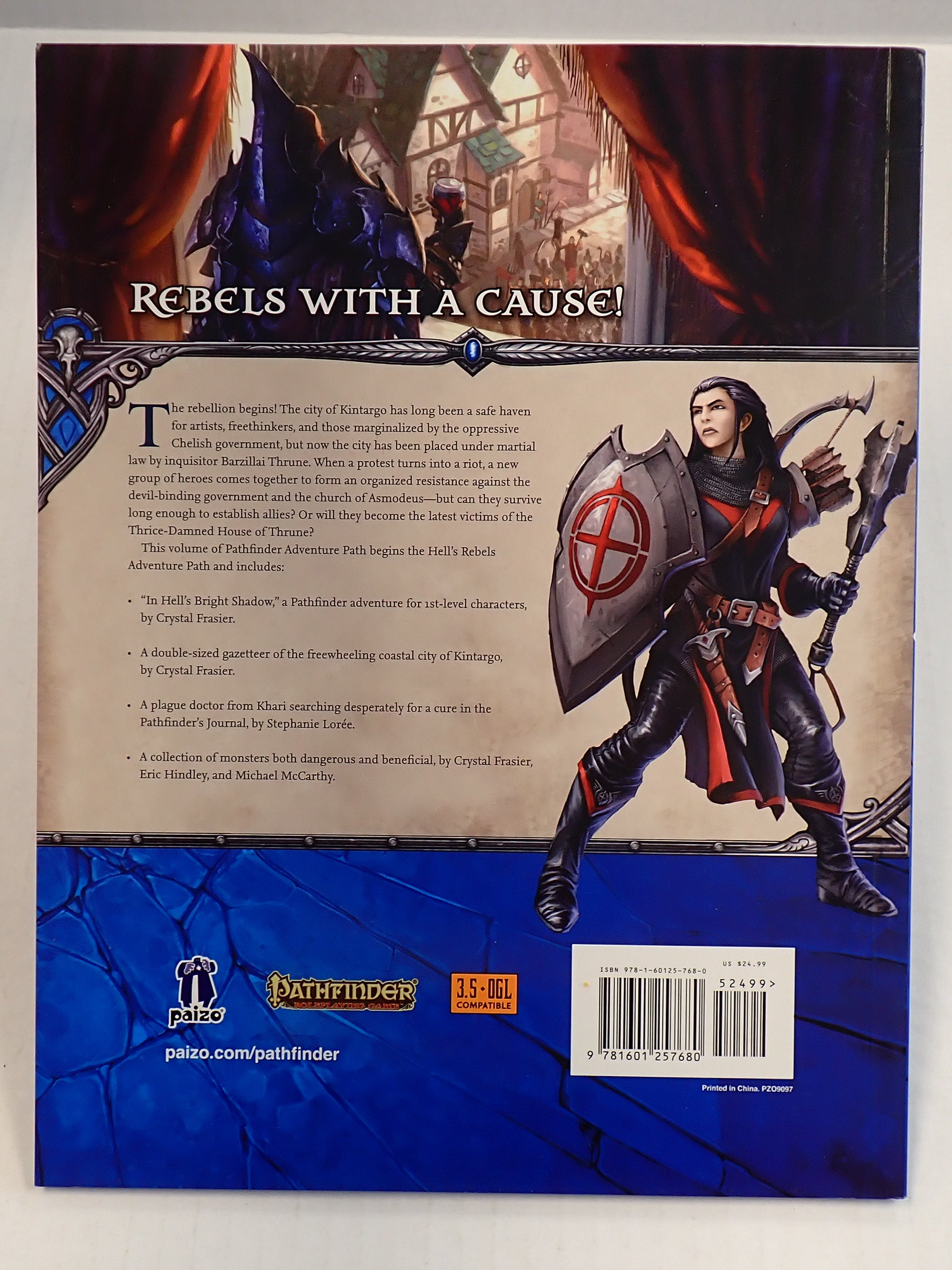 In Hell's Bright Shadow - Hell's Rebels - Pathfinder Adventure Path [Pre-Owned]