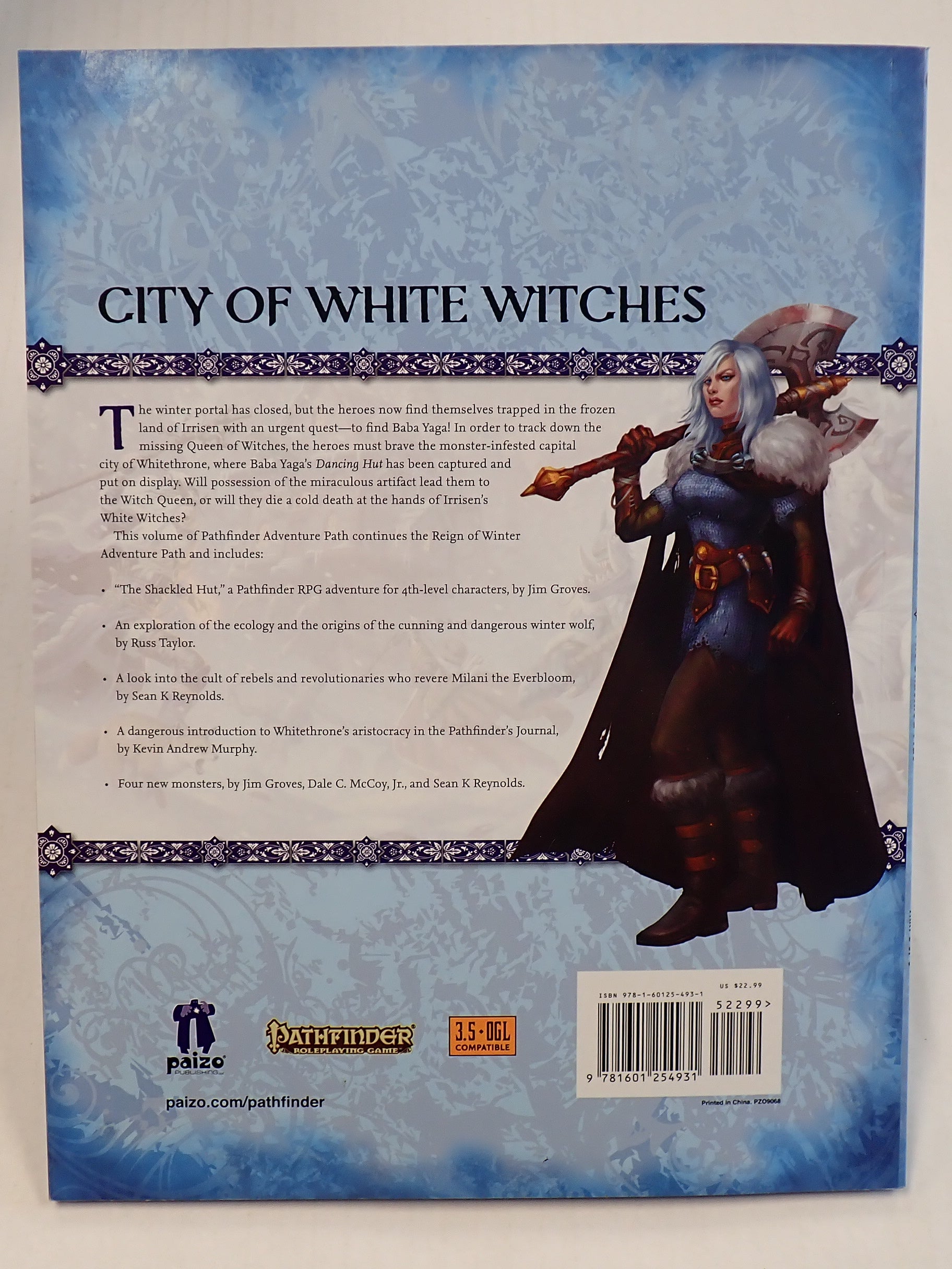 The Shackles Hut - Reign of Winter - Pathfinder Adventure Path [Pre-Owned]