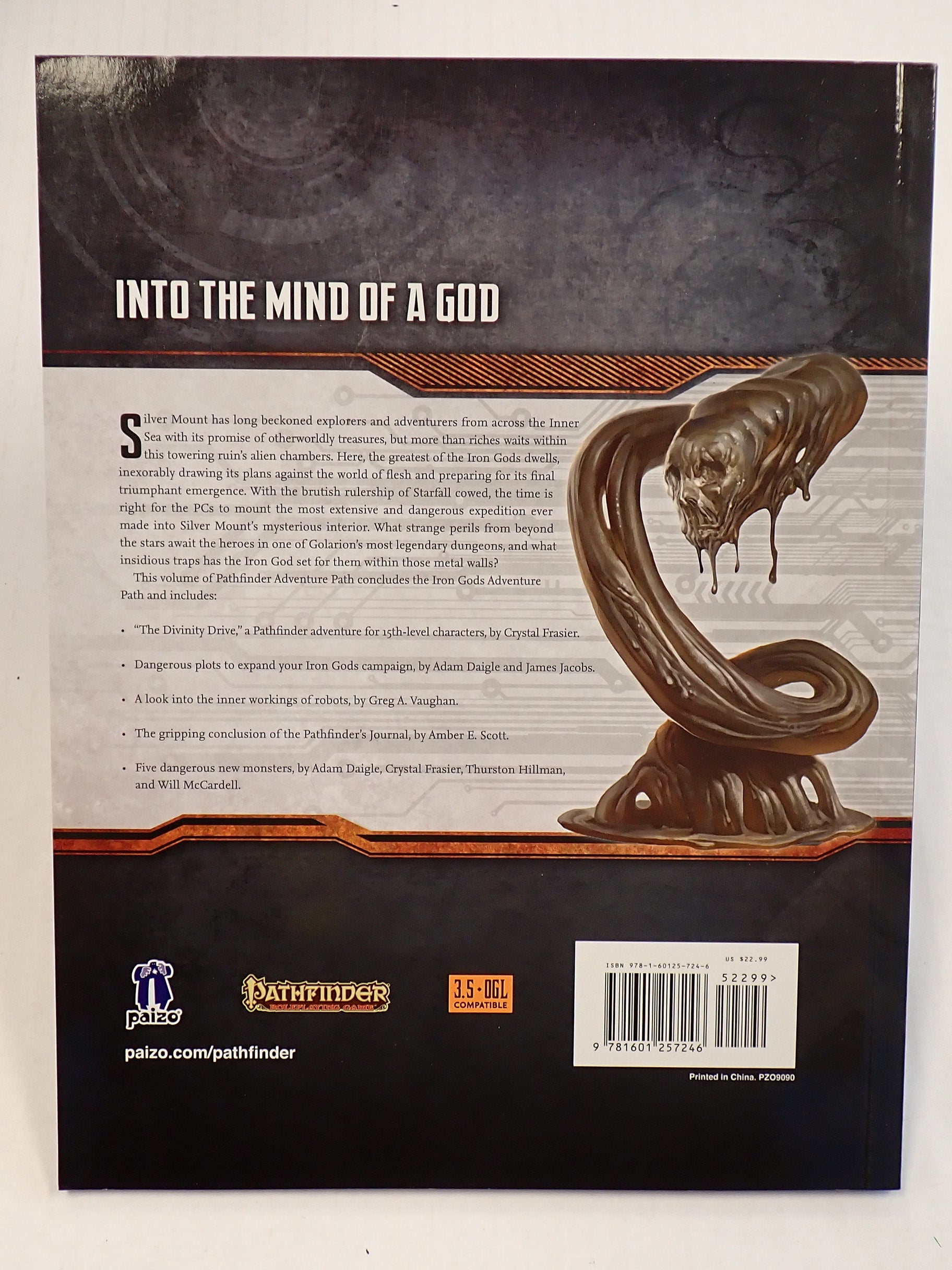 The Divinity Drive - Iron Gods - Pathfinder Adventure Path [Pre-Owned]