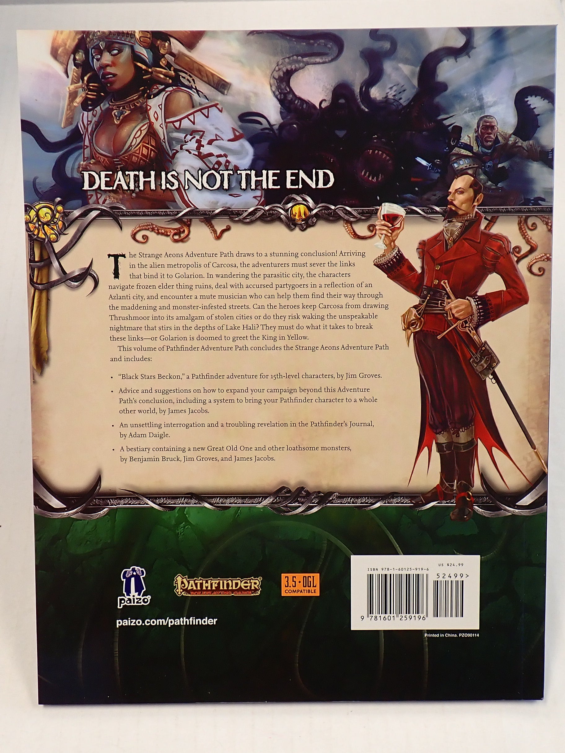 Black Stars Beckon - Strange Aeons - Pathfinder Adventure Path [Pre-Owned]