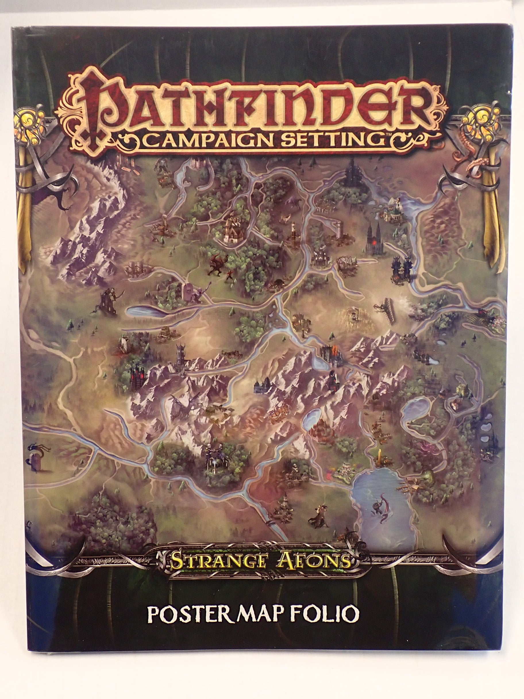 Strange Aeons Poster Map Folio (Sealed) - Pathfinder Campaign Setting [Pre-Owned]
