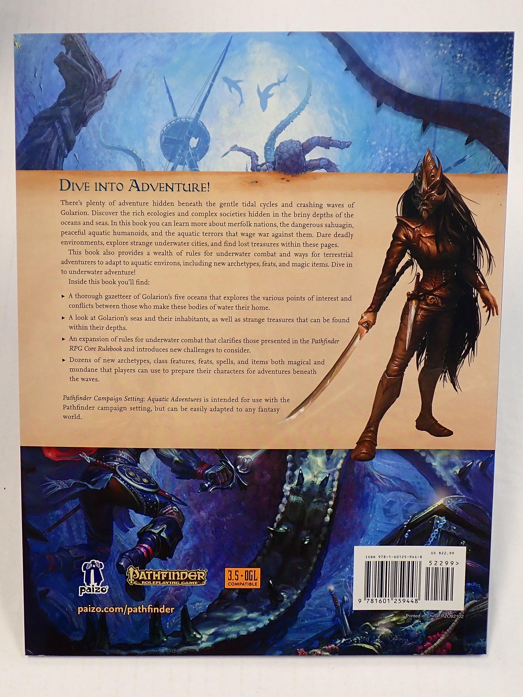 Aquatic Adventures - Campaign Setting [Pre-Owned]
