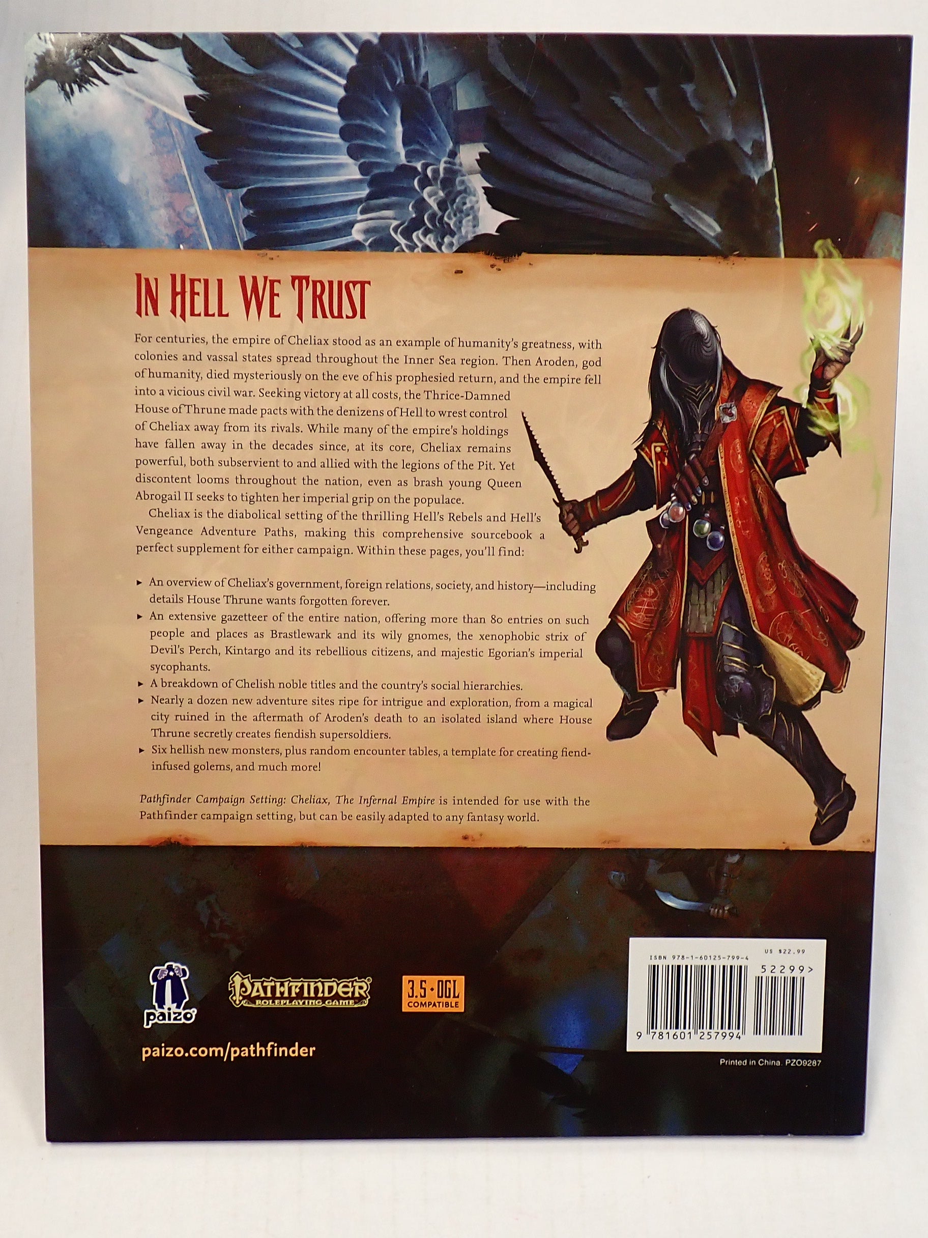 Cheliax, The Infernal Empire - Campaign Setting [Pre-Owned]