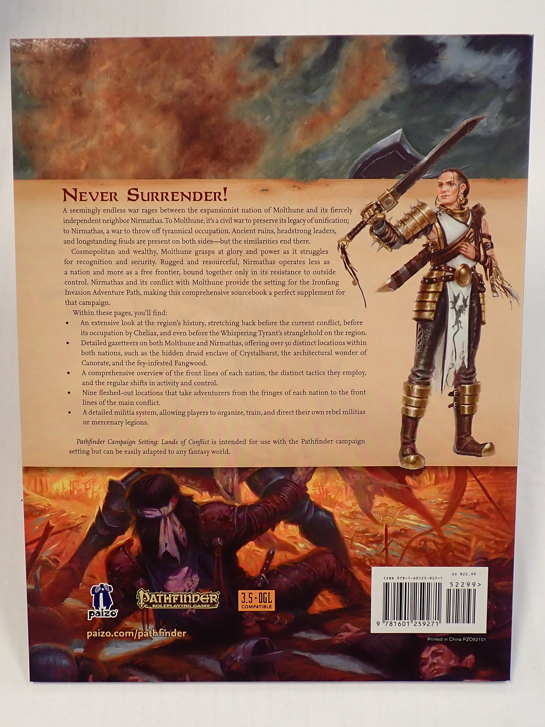 Lands of Conflict - Campaign Setting [Pre-Owned]