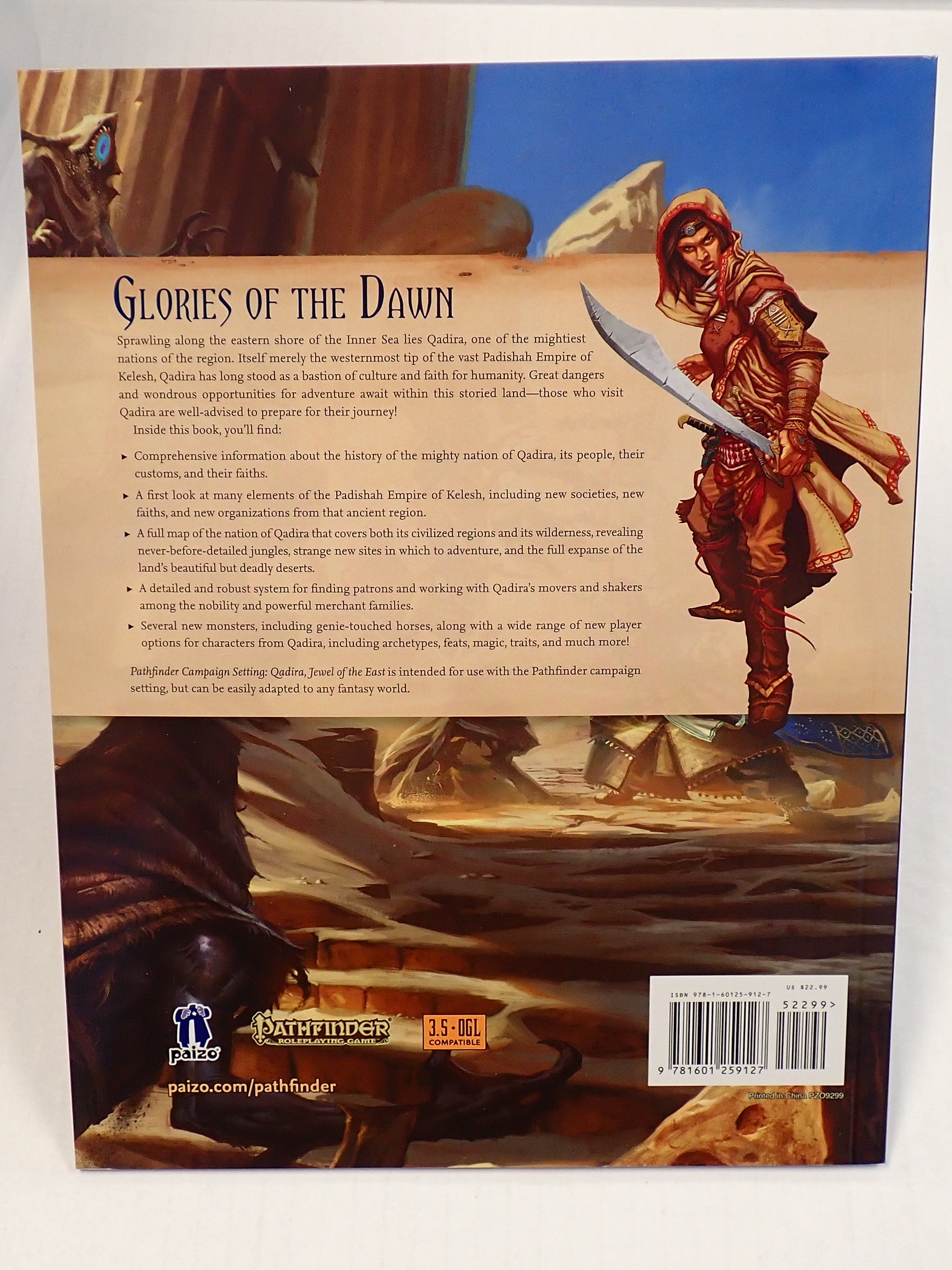 Qadria Jewel of the East - Campaign Setting [Pre-Owned]