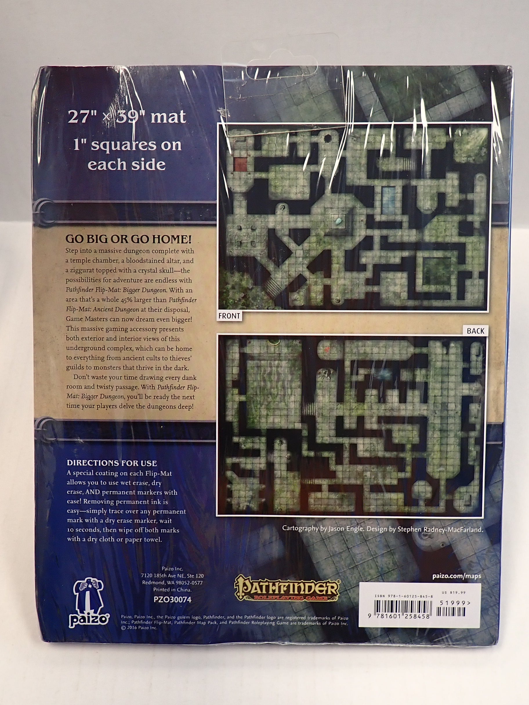 Bigger Dungeon - Pathfinder Flip-Mat (Sealed) [Pre-Owned]