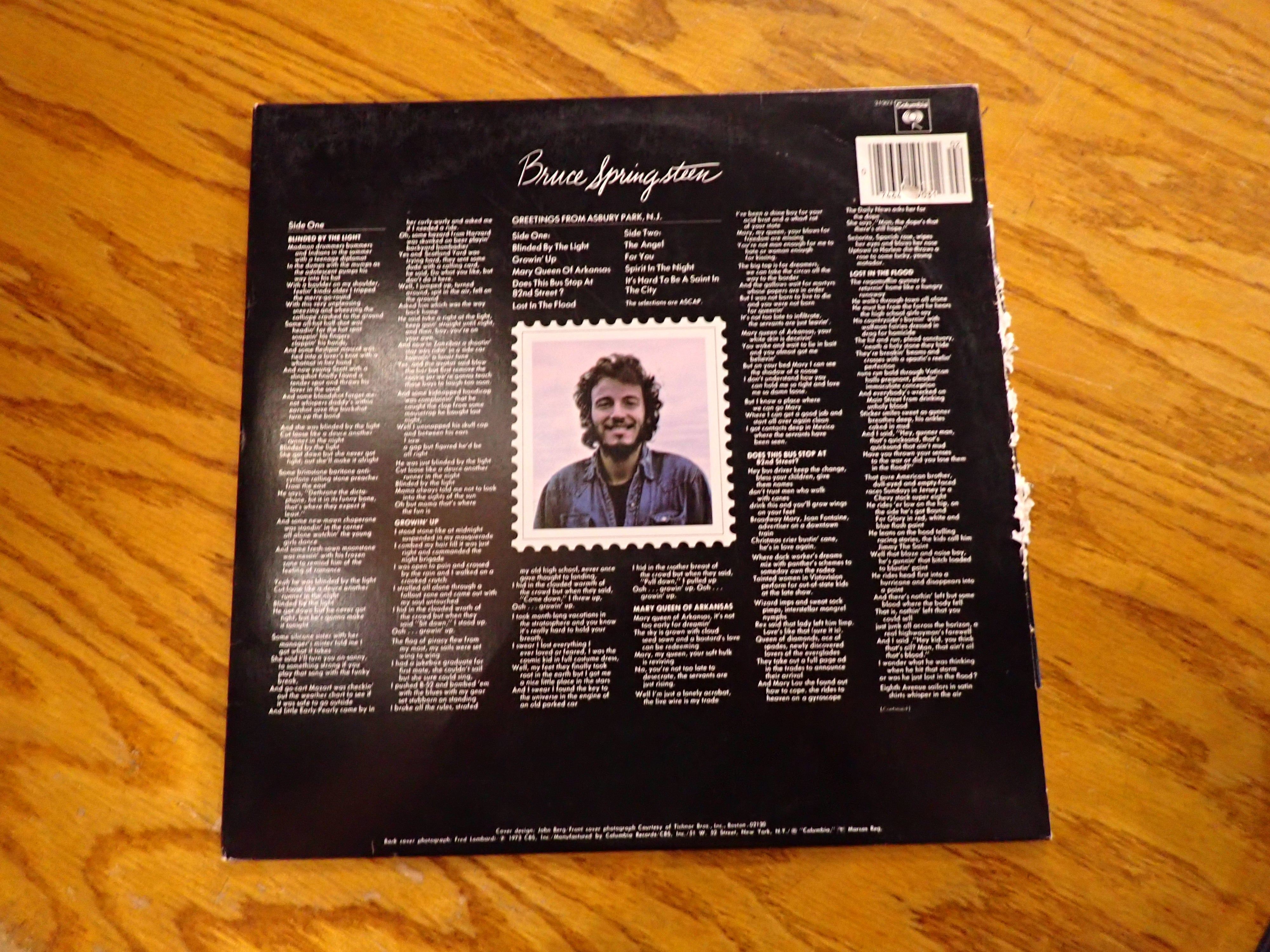 Bruce Springsteen - Greetings from Asbury Park, N.J.