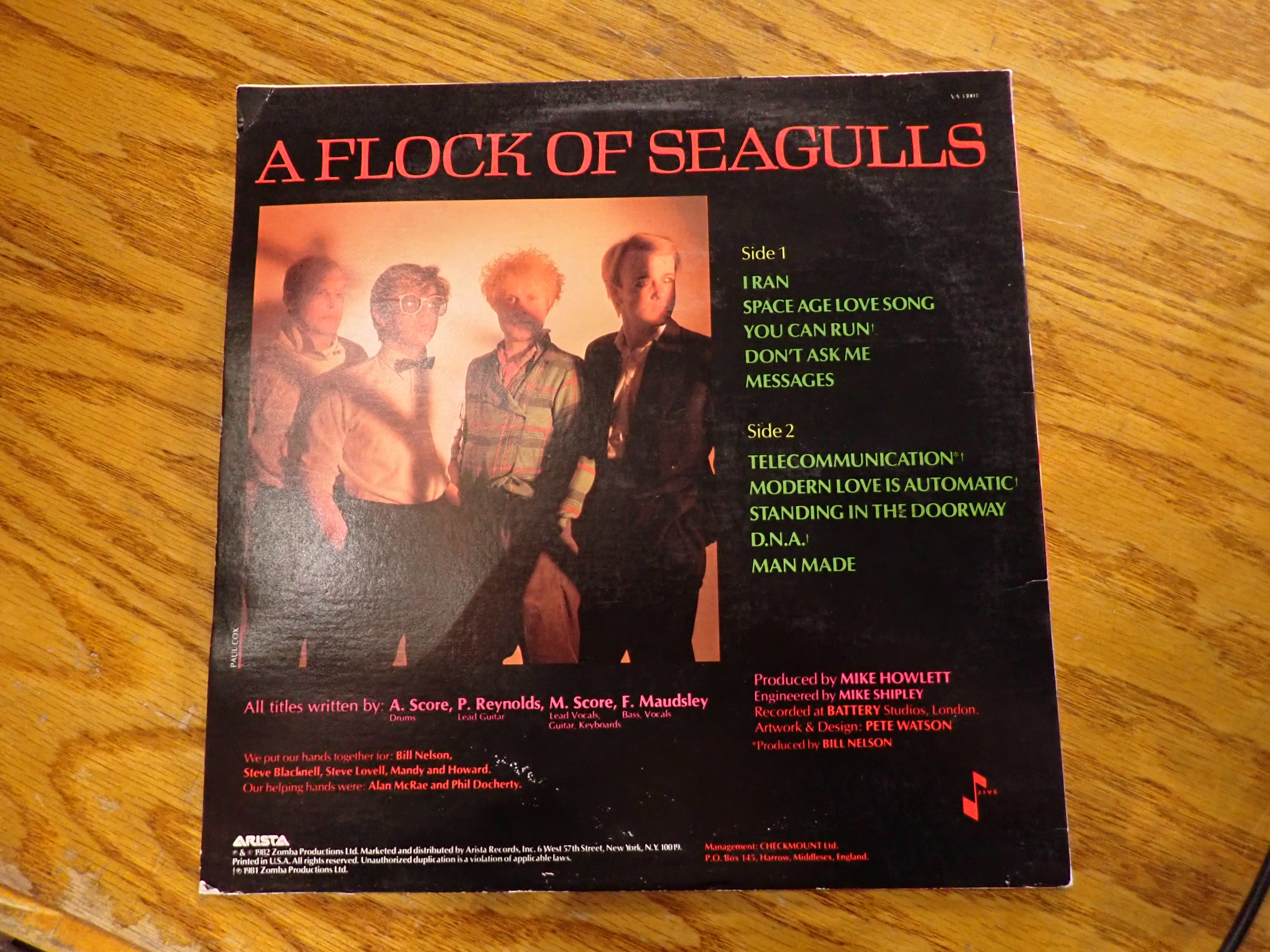 A Flock Of Seagulls - Self-Titled