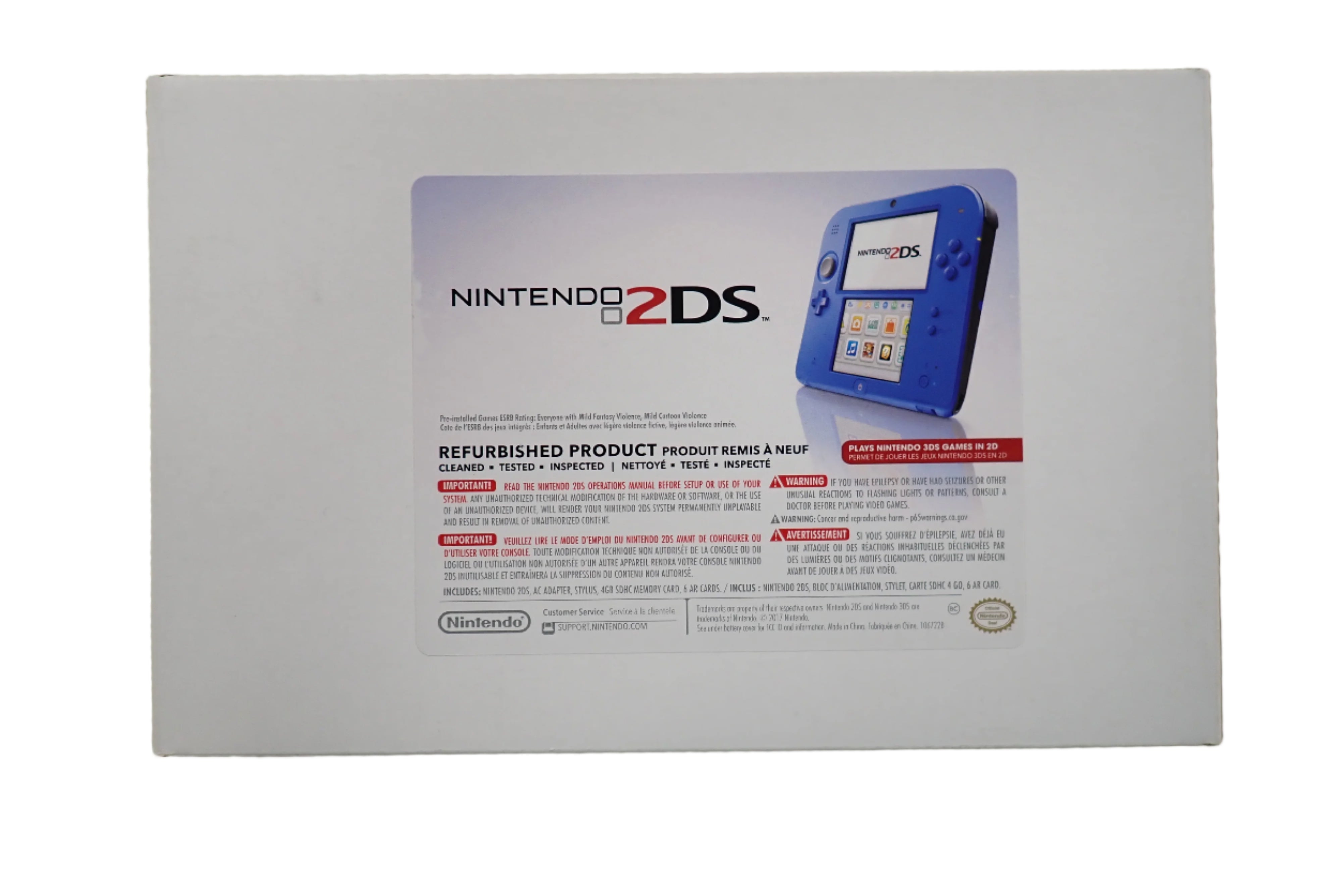 Nintendo 2DS - Blue [Refurbished]