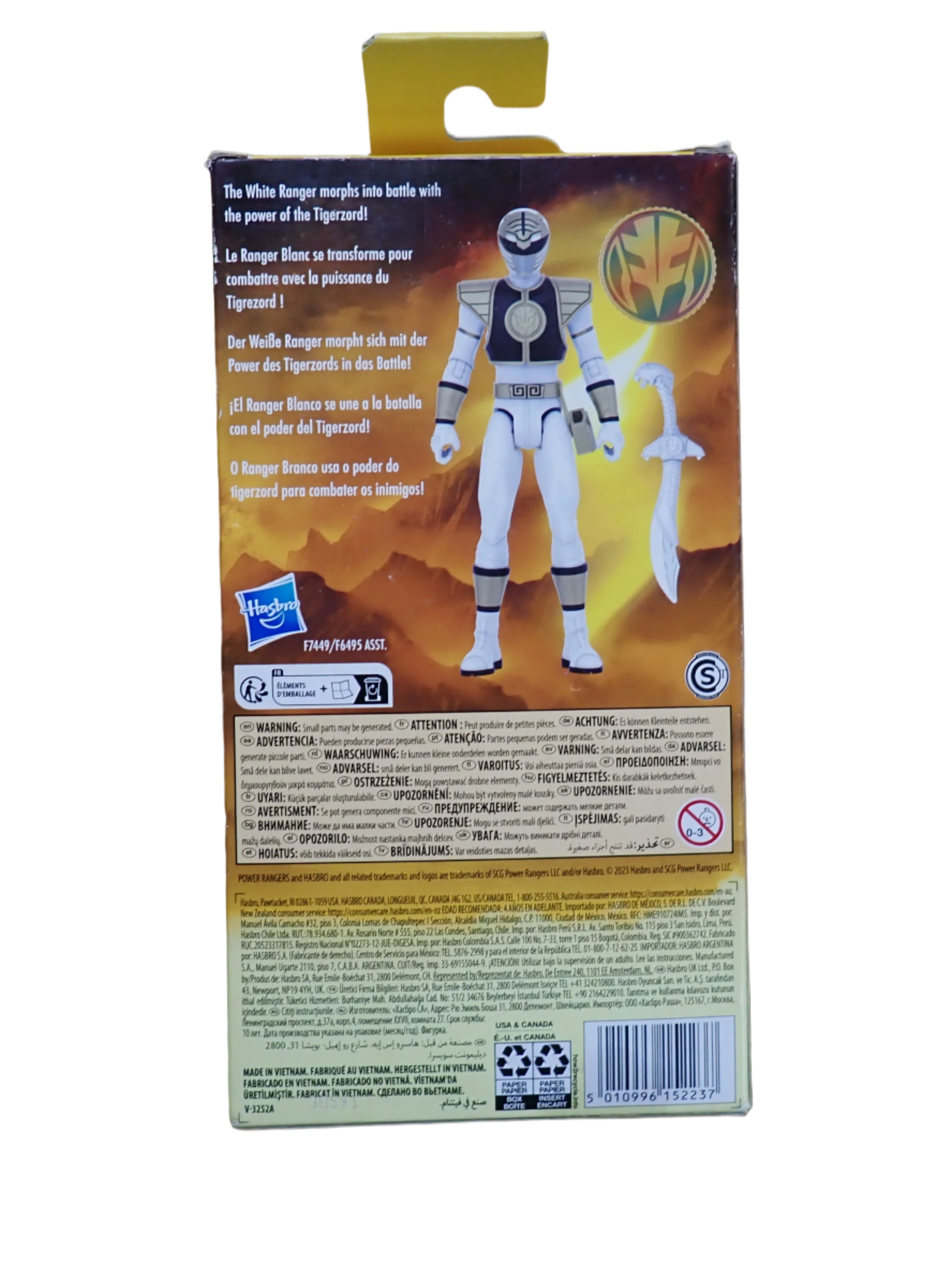 Might Morphin White Ranger Hasbro 2023