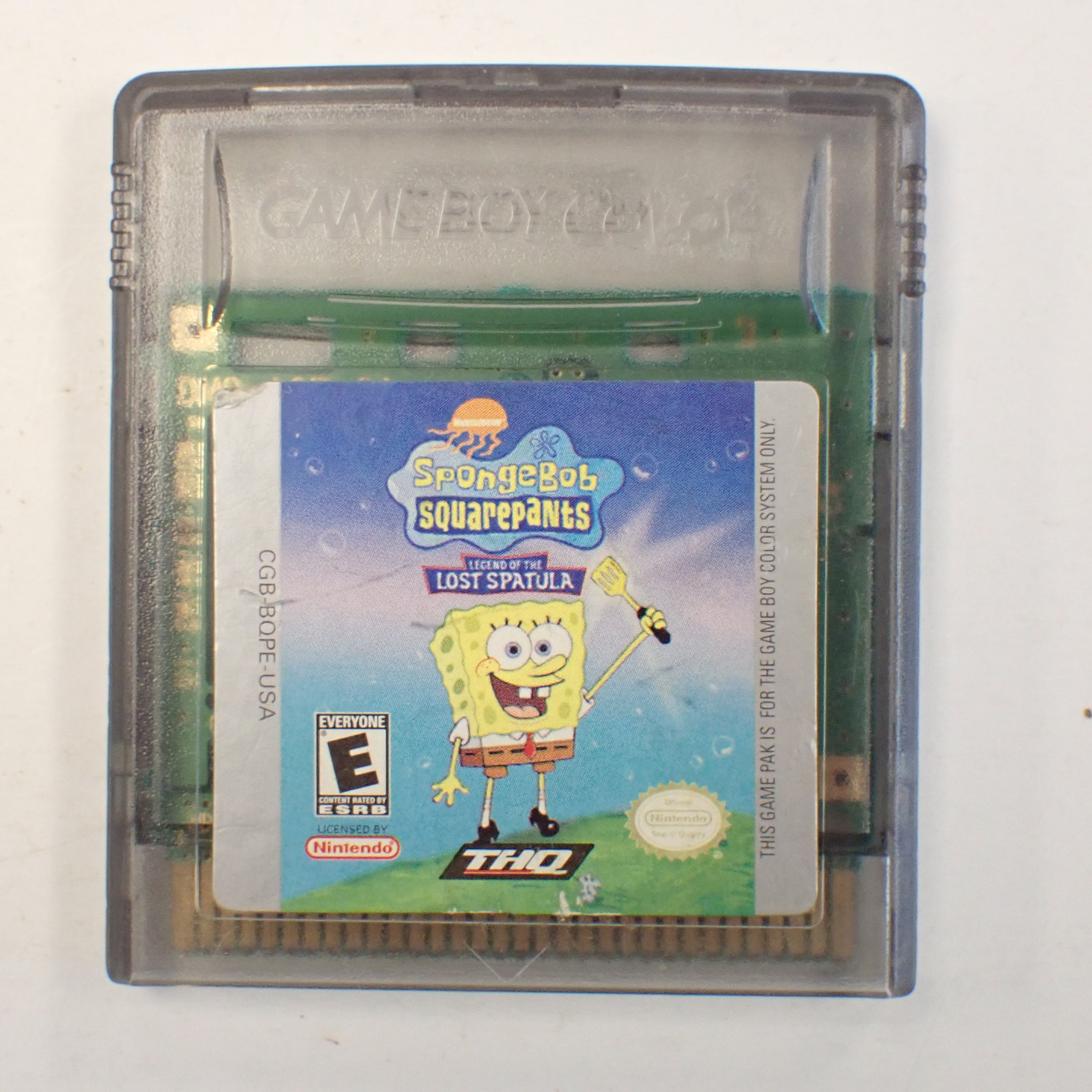 SpongeBob SquarePants Legend of the Lost Spatula (Loose) - GBC