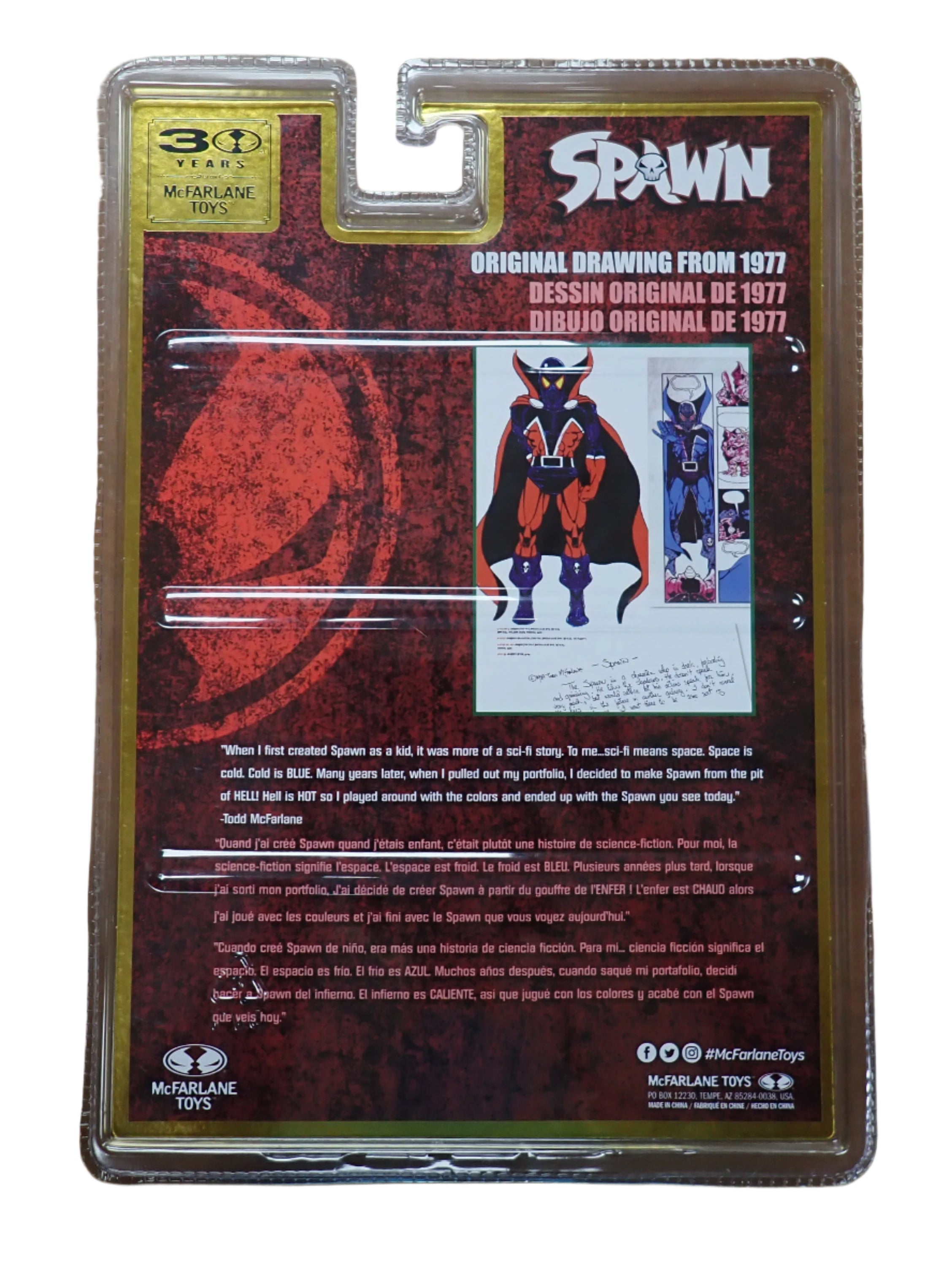 Blue Spawn Platinum Edition 1977 Concept Art [SEALED]