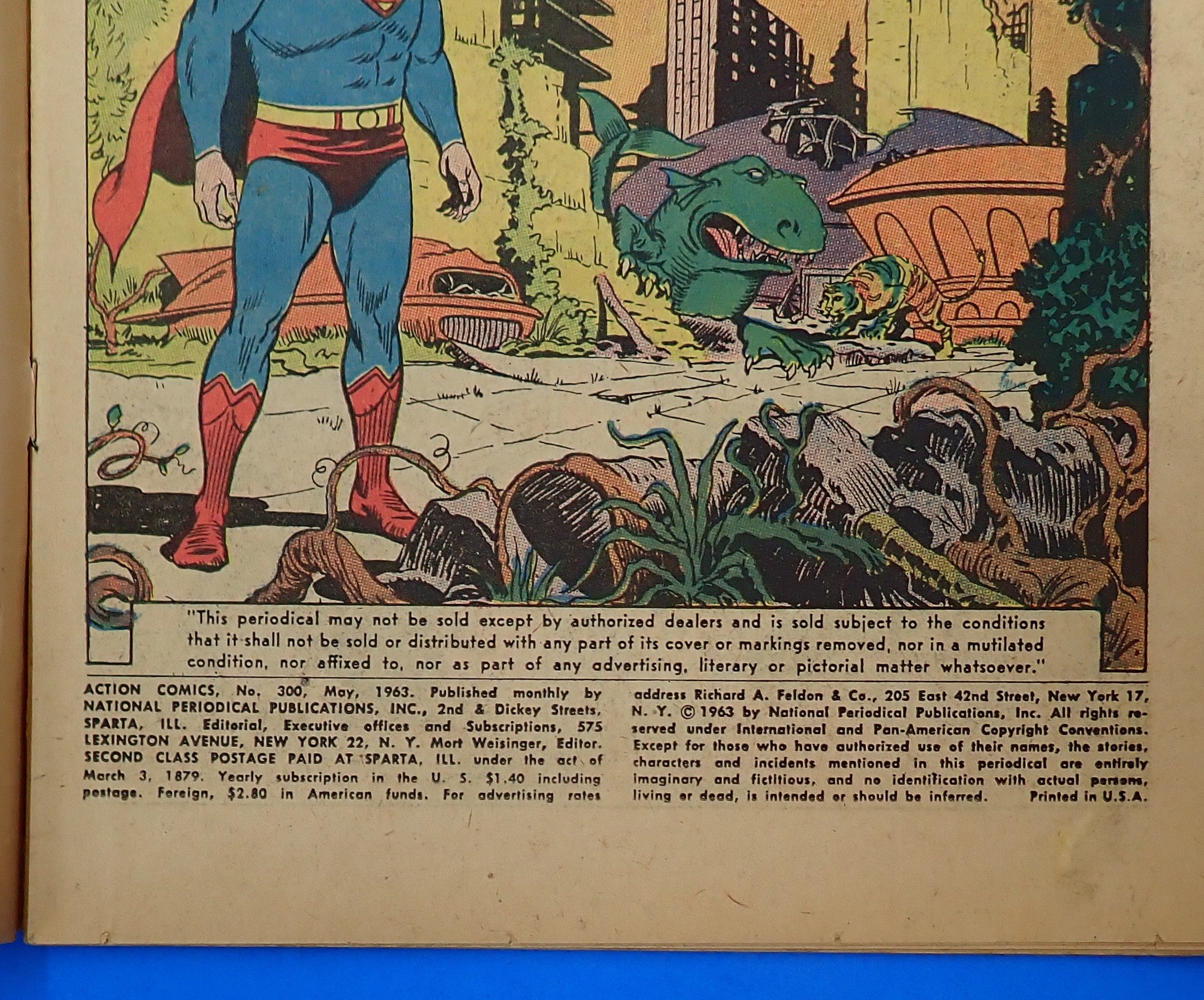 Action Comics #300 (1963) - VG (4.0) - Milestone Issue