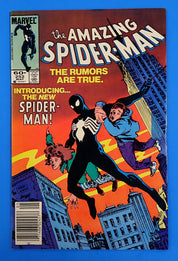 Amazing Spider-Man #252 (1984) - FN+ (6.5) - 1st Black Costume