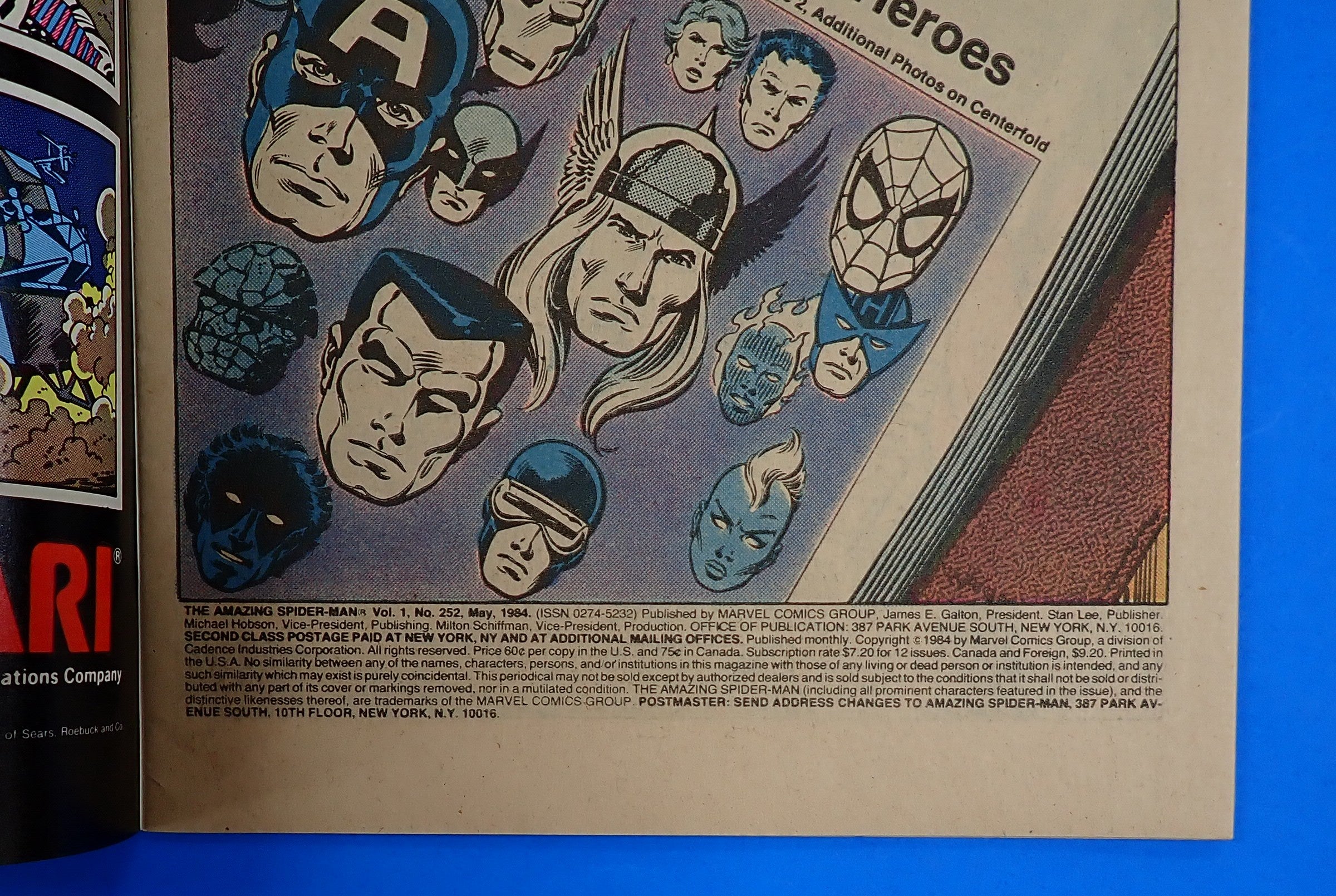 Amazing Spider-Man #252 (1984) - FN+ (6.5) - 1st Black Costume