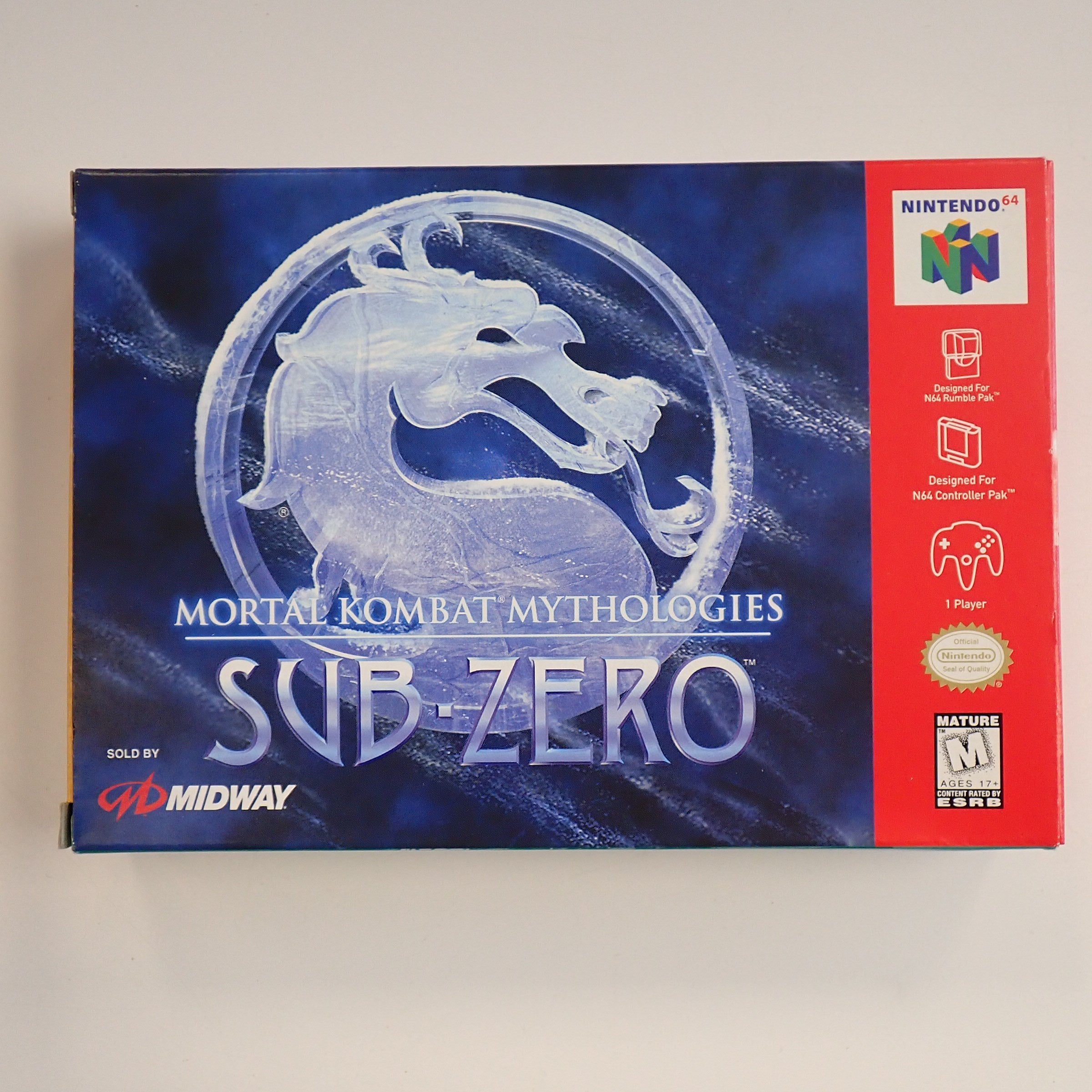 Mortal Kombat Mythologies: Sub-Zero - N64