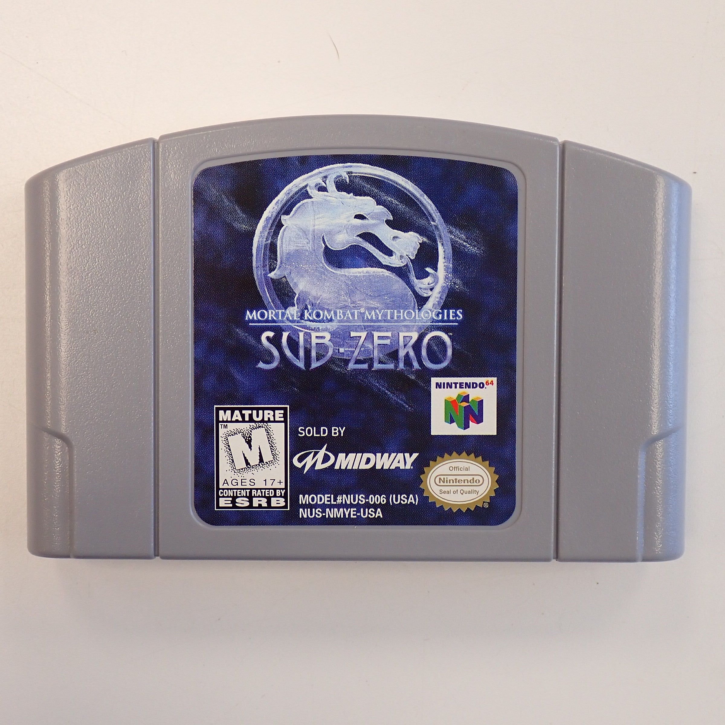 Mortal Kombat Mythologies: Sub-Zero - N64