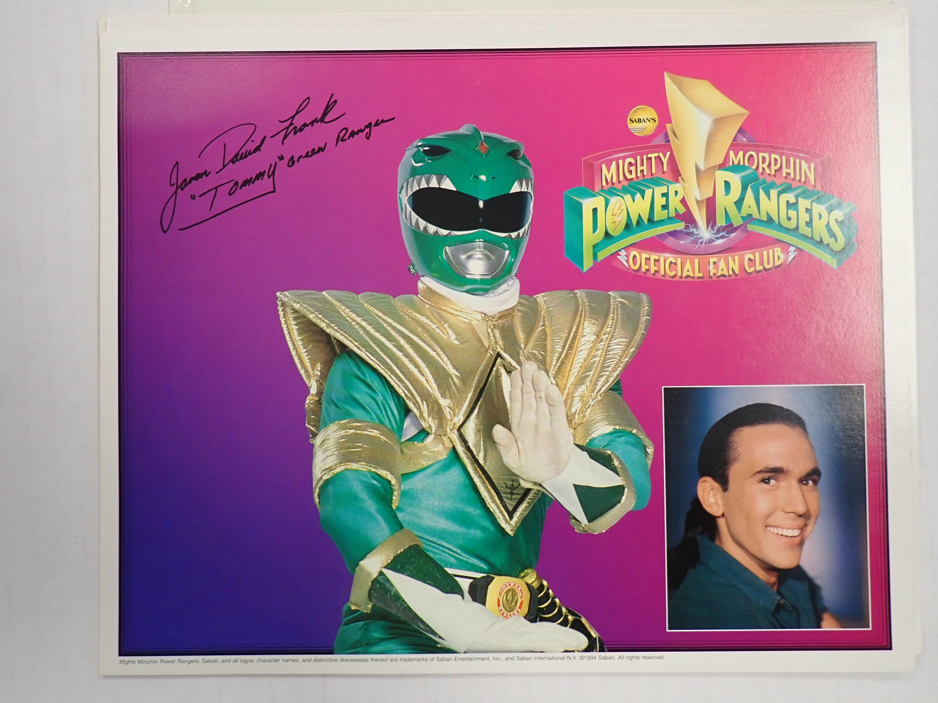 Mighty Morphin Power Rangers Official Fan Club Box (Incomplete) [Pre-Owned]