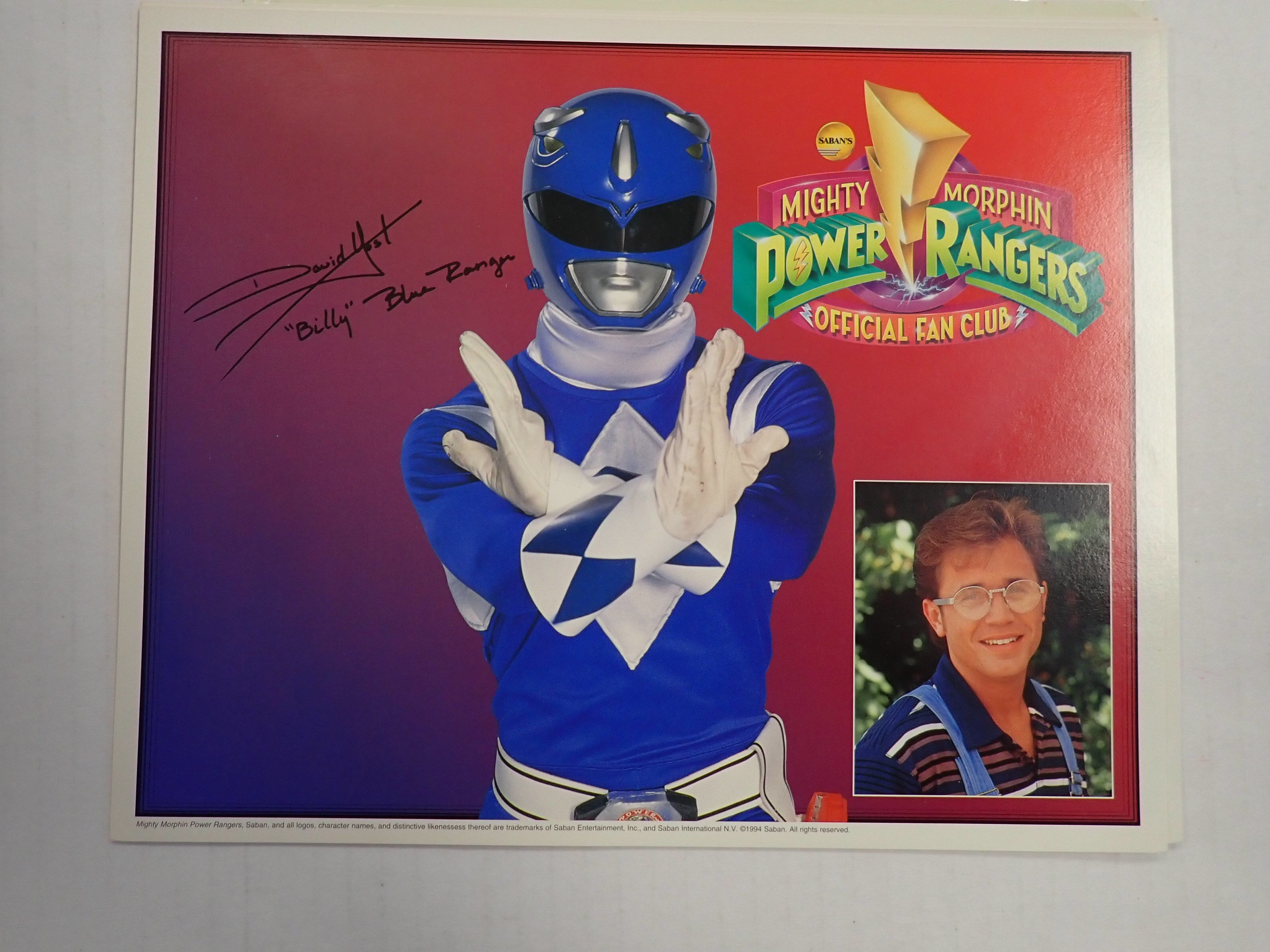 Mighty Morphin Power Rangers Official Fan Club Box (Incomplete) [Pre-Owned]