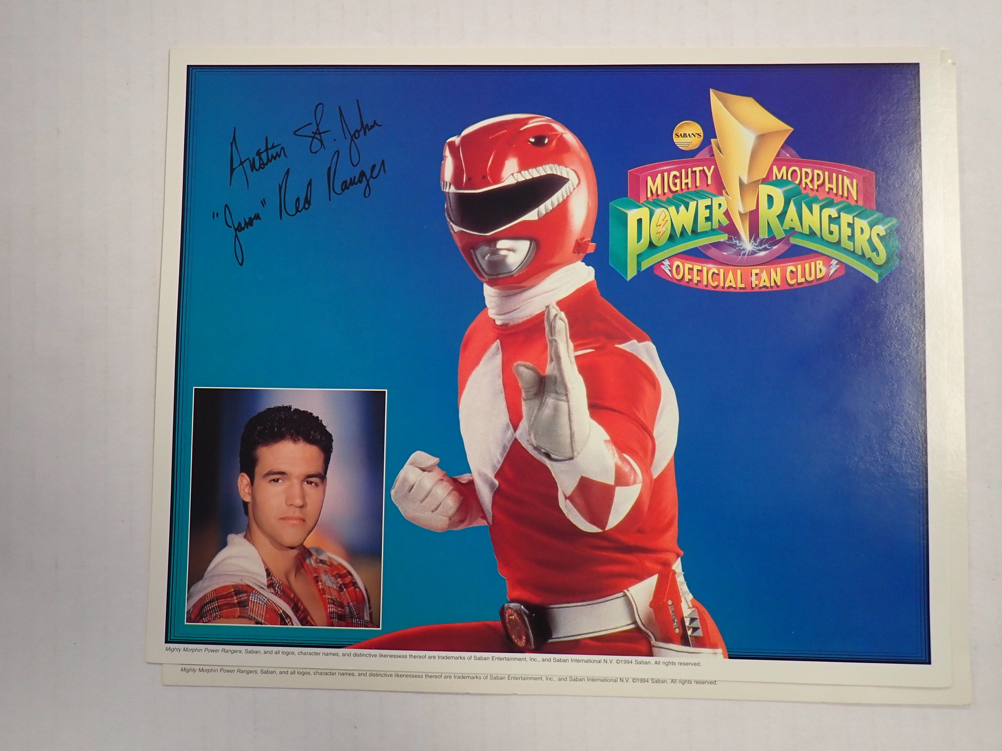 Mighty Morphin Power Rangers Official Fan Club Box (Incomplete) [Pre-Owned]