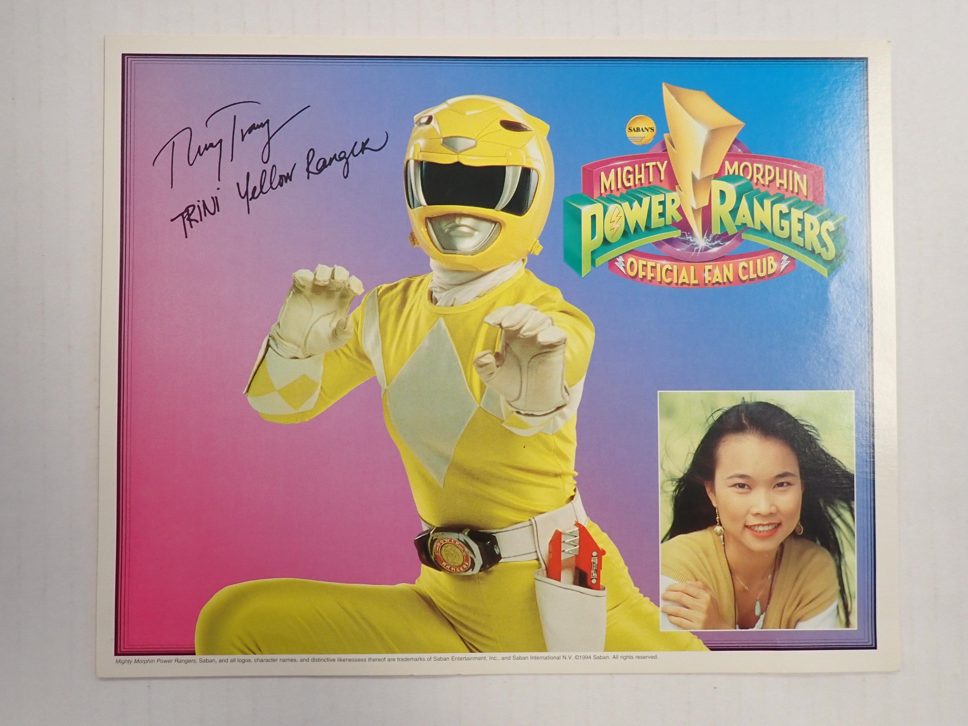 Mighty Morphin Power Rangers Official Fan Club Box (Incomplete) [Pre-Owned]