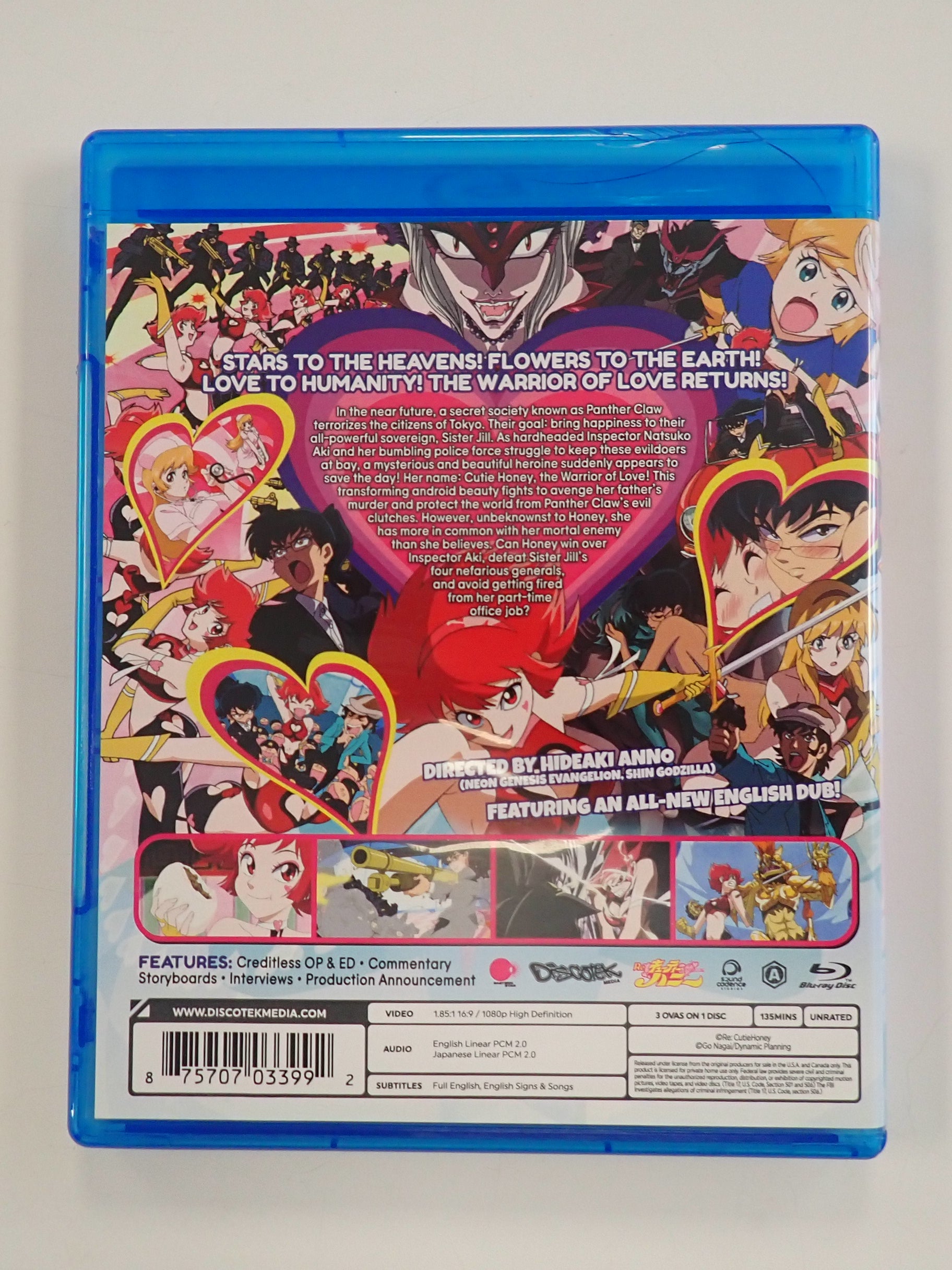 Re Cutie Honey Complete Collection - Blu-Ray [Pre-Owned]