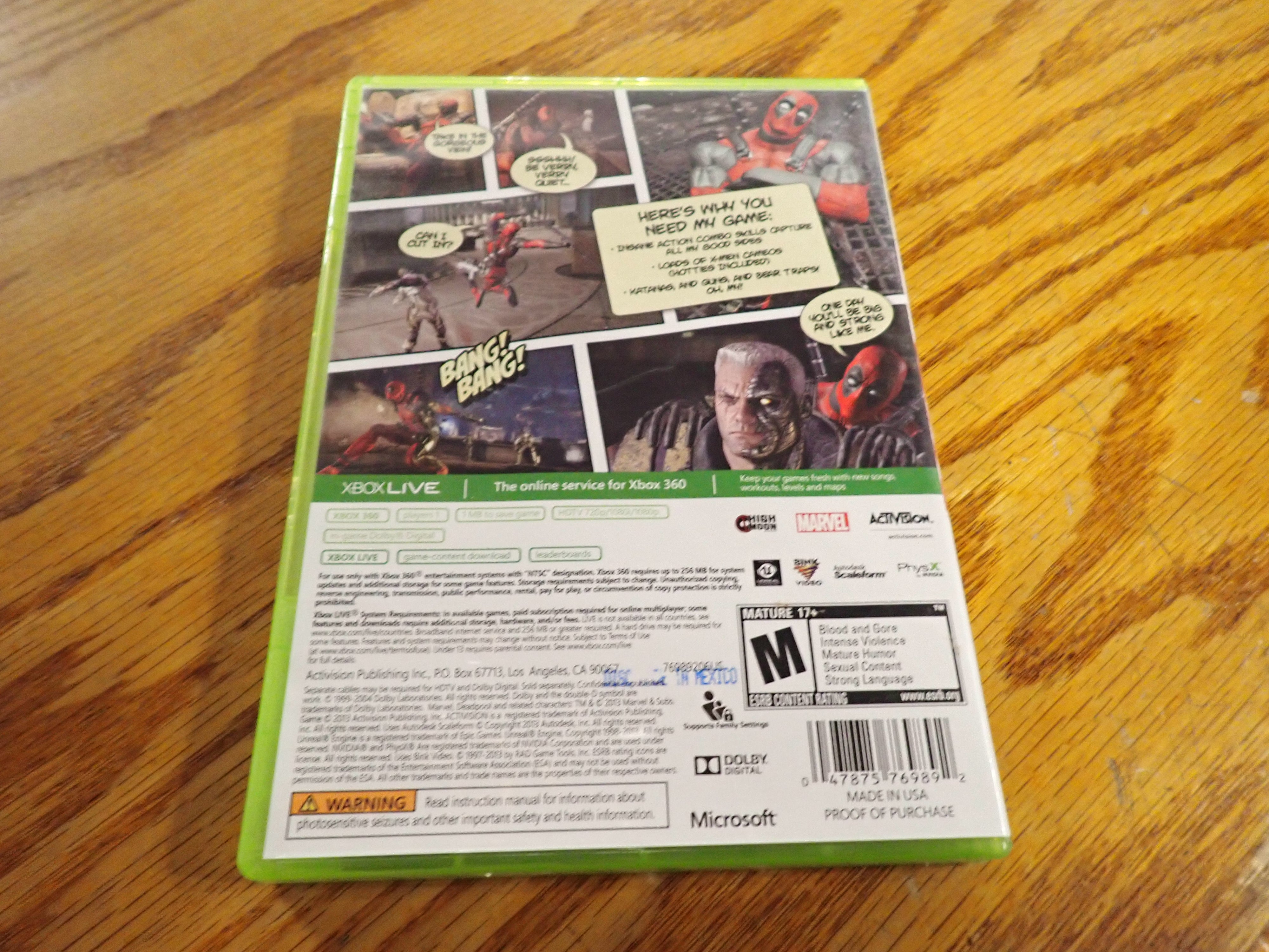 Deadpool - Xbox 360