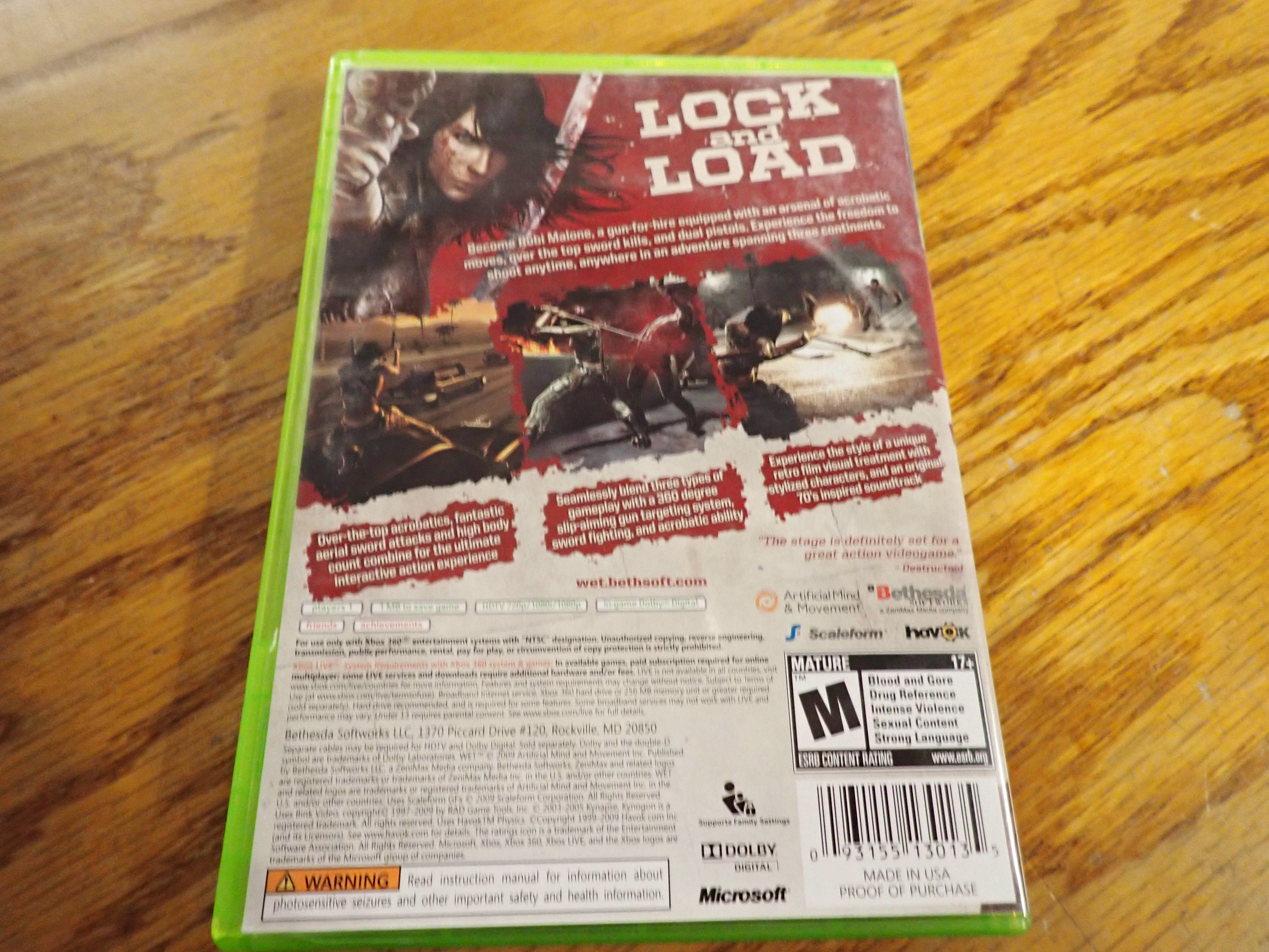 Wet - Xbox 360