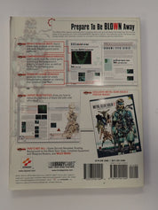 Metal Gear Solid 2 Sons of Liberty - Official Bradygames Strategy Guide [Pre-Owned]