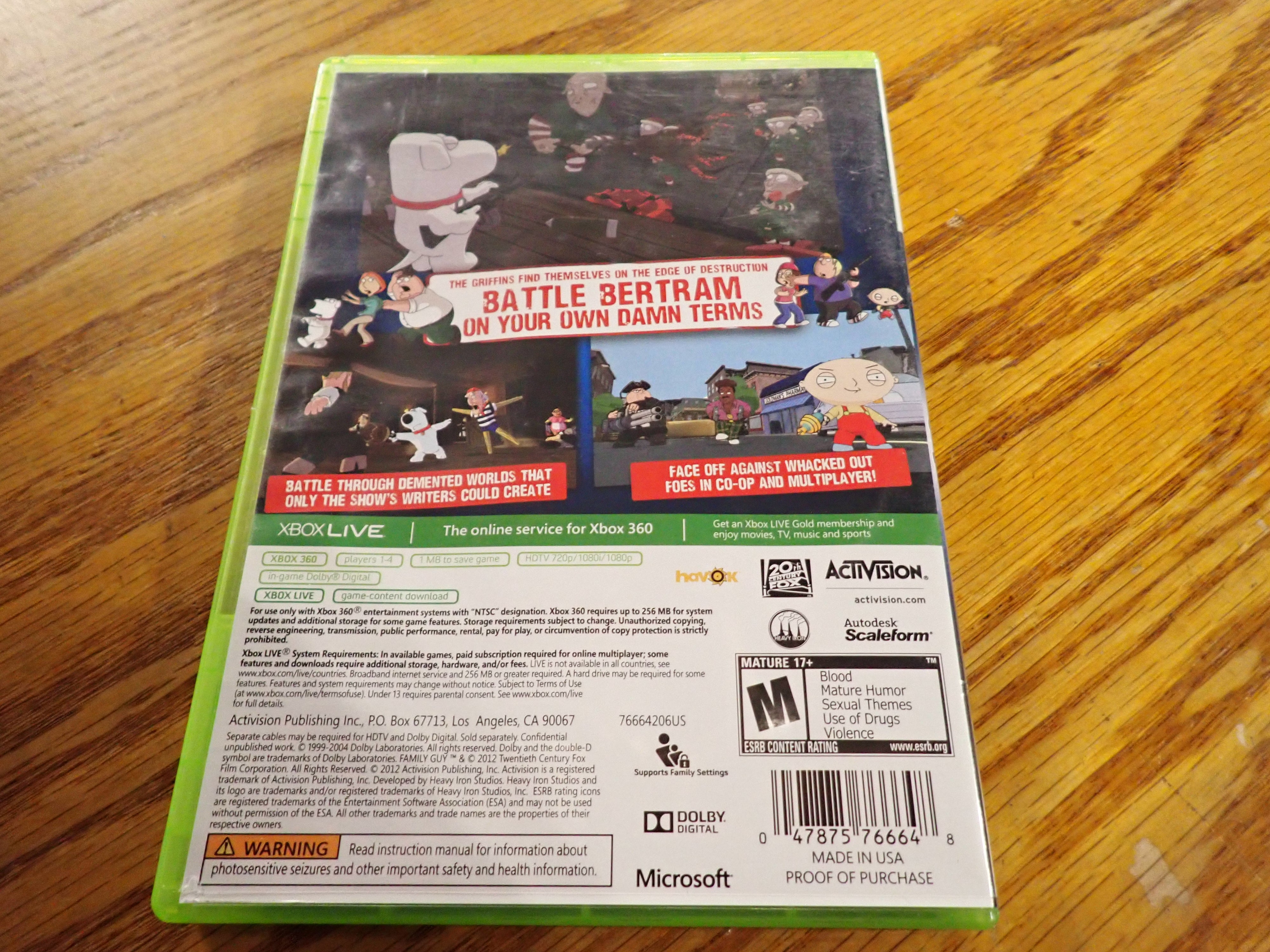 Family Guy - Xbox 360