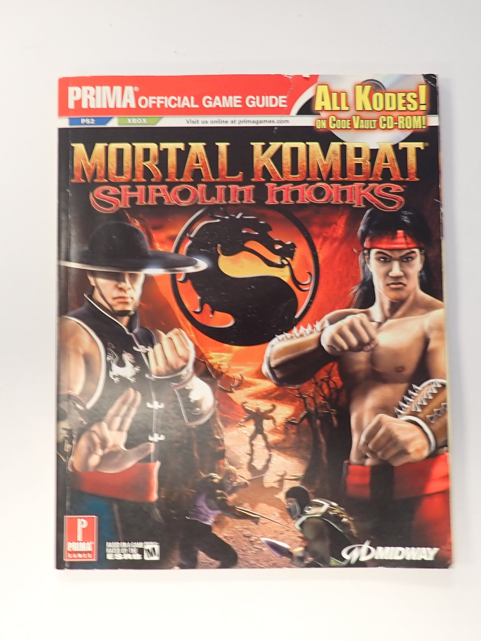Mortal Kombat Shaolin Monks - Official Strategy Guide Prima [Pre-Owned]