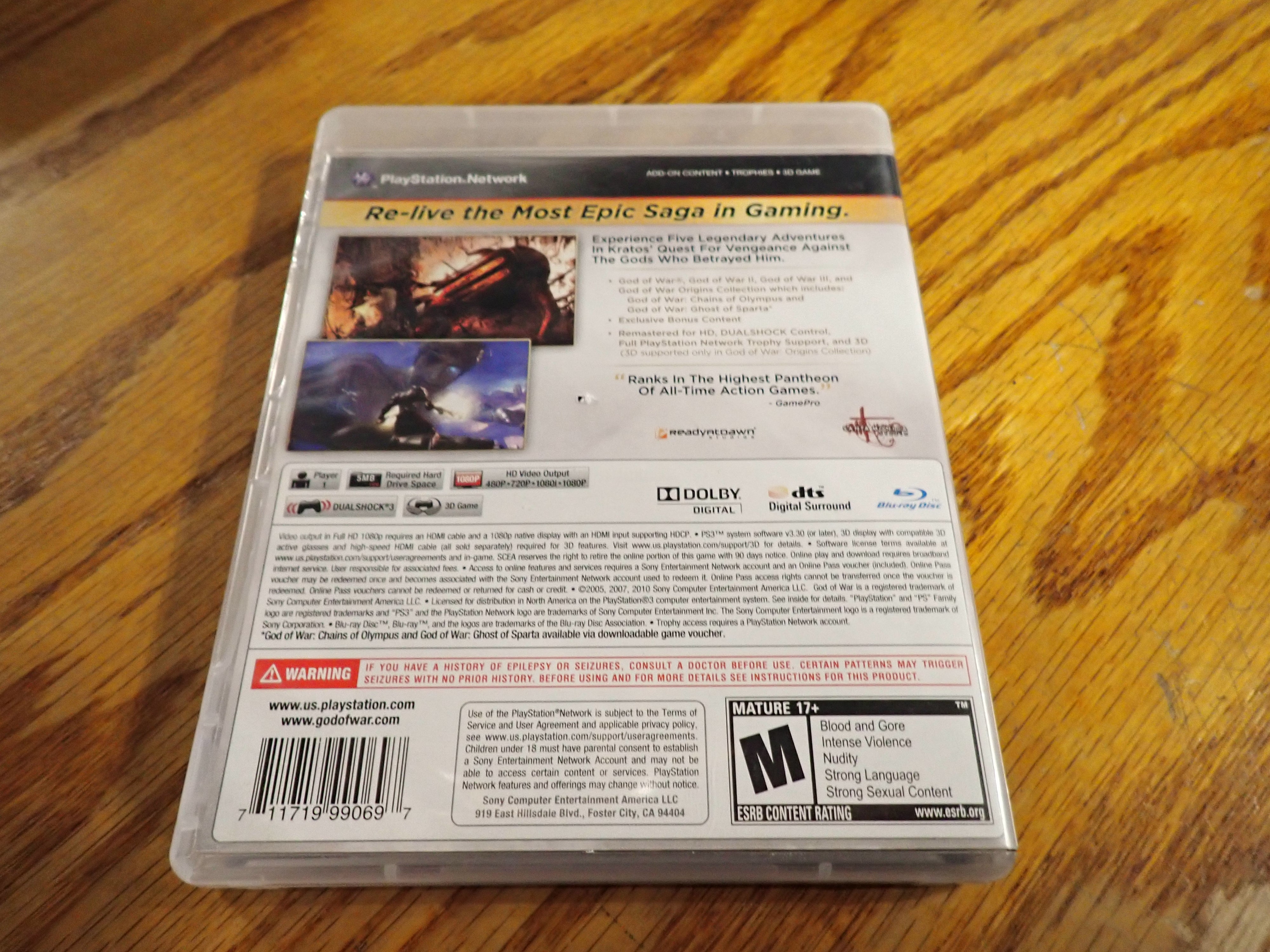 God of War Saga - PS3