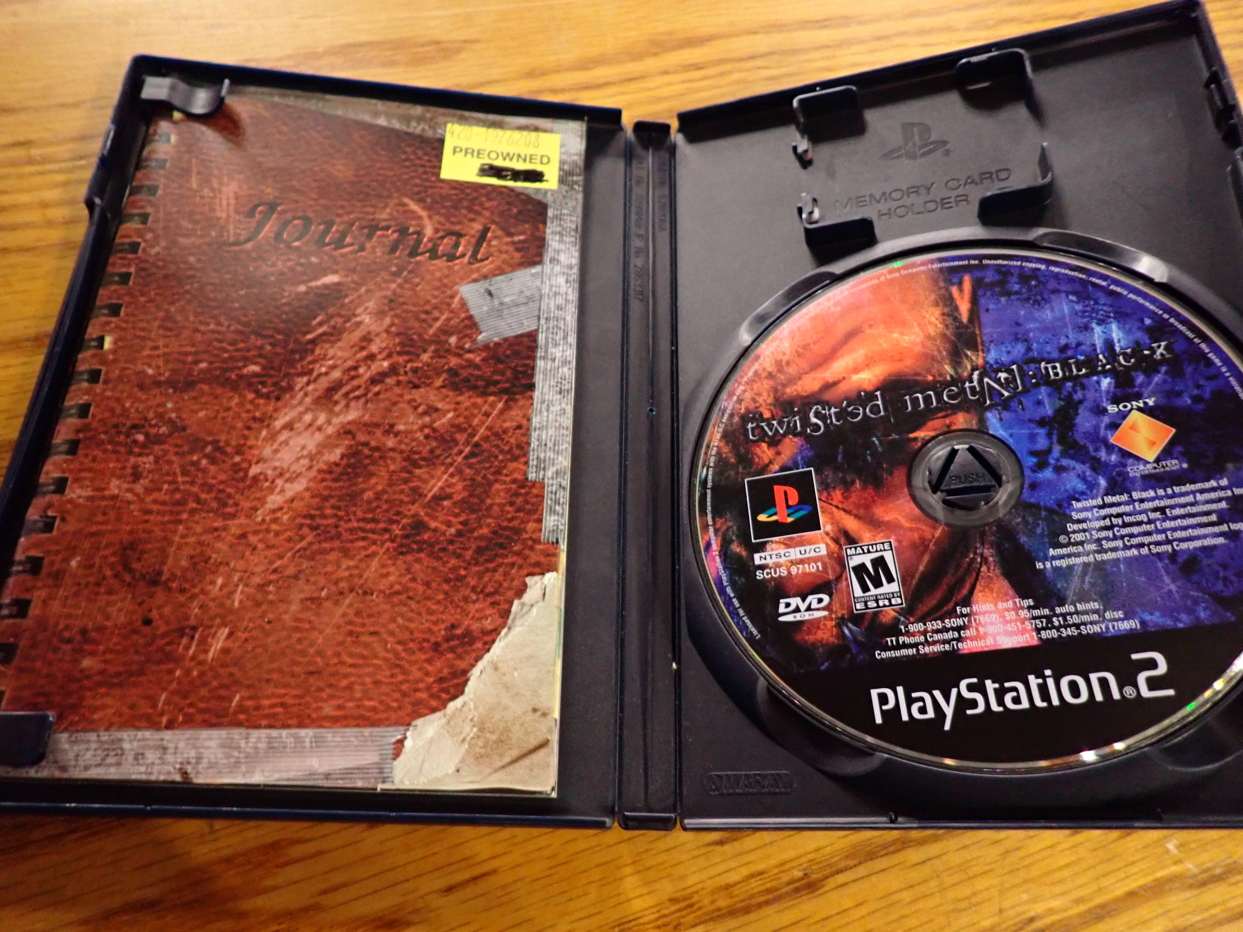 Twisted Metal Black-PS2