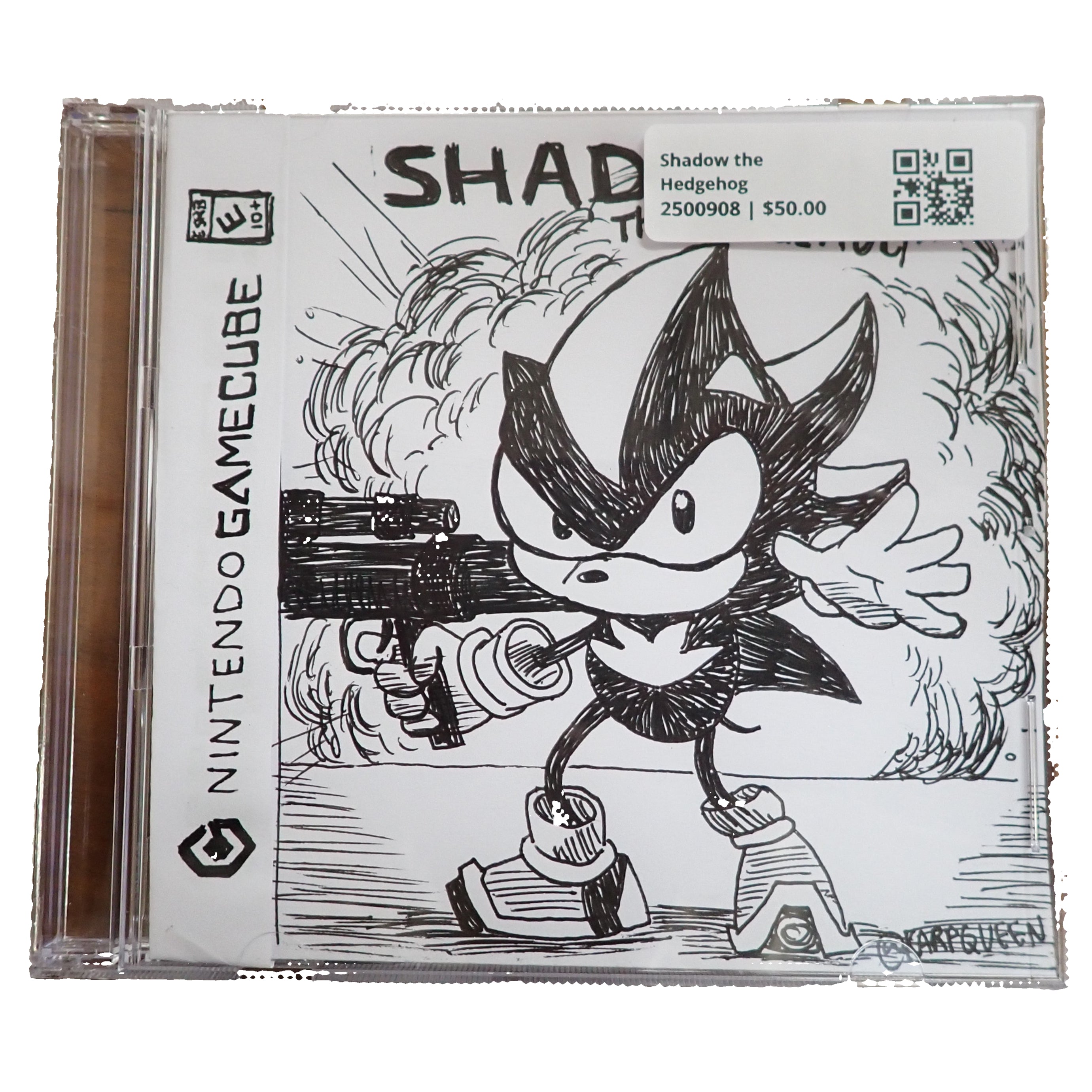 Shadow the Hedgehog (Reproduction Box Art) - GameCube