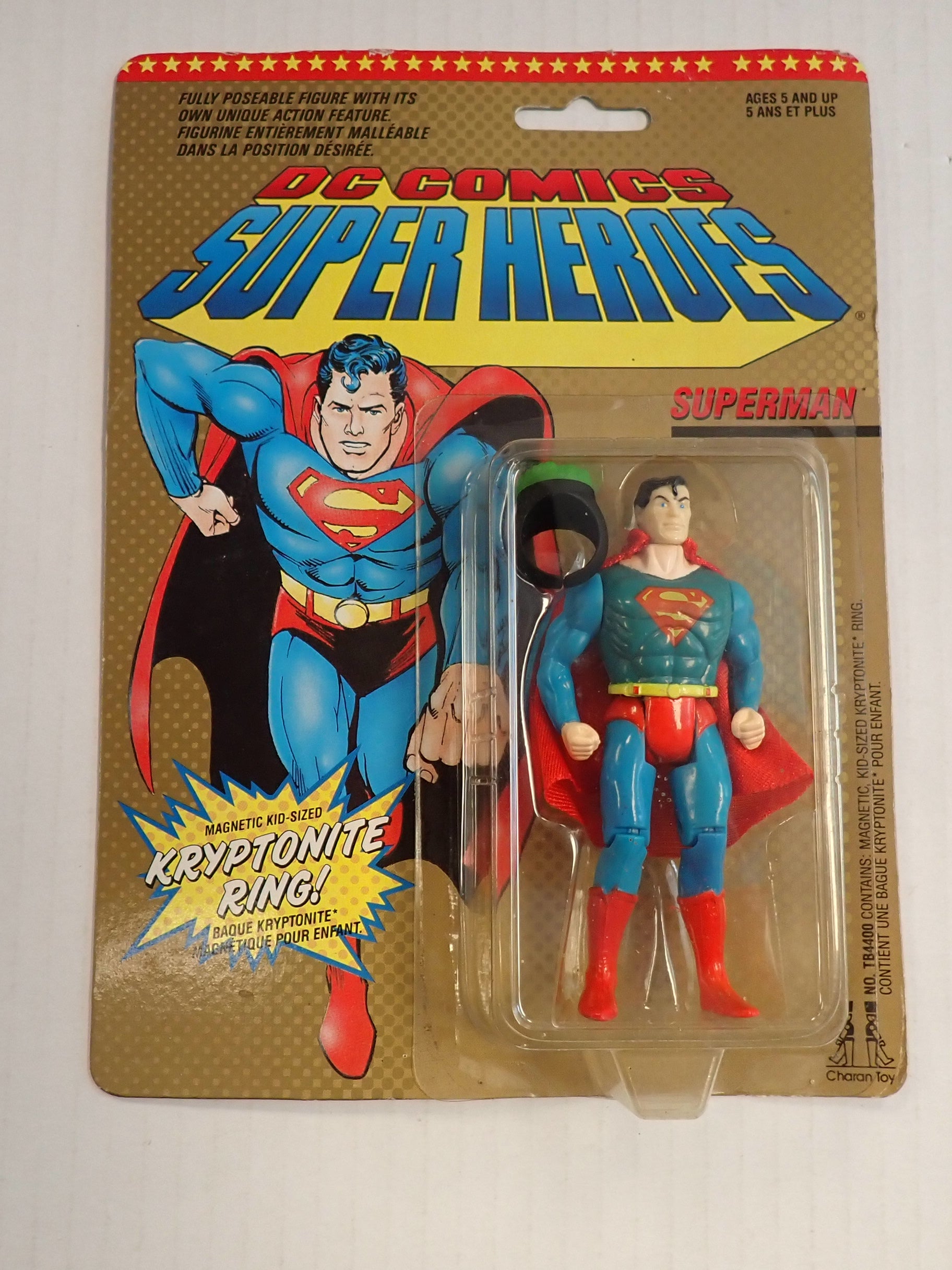 Superman Kryptonite Ring - DC Comics Super Heroes [Pre-Owned]