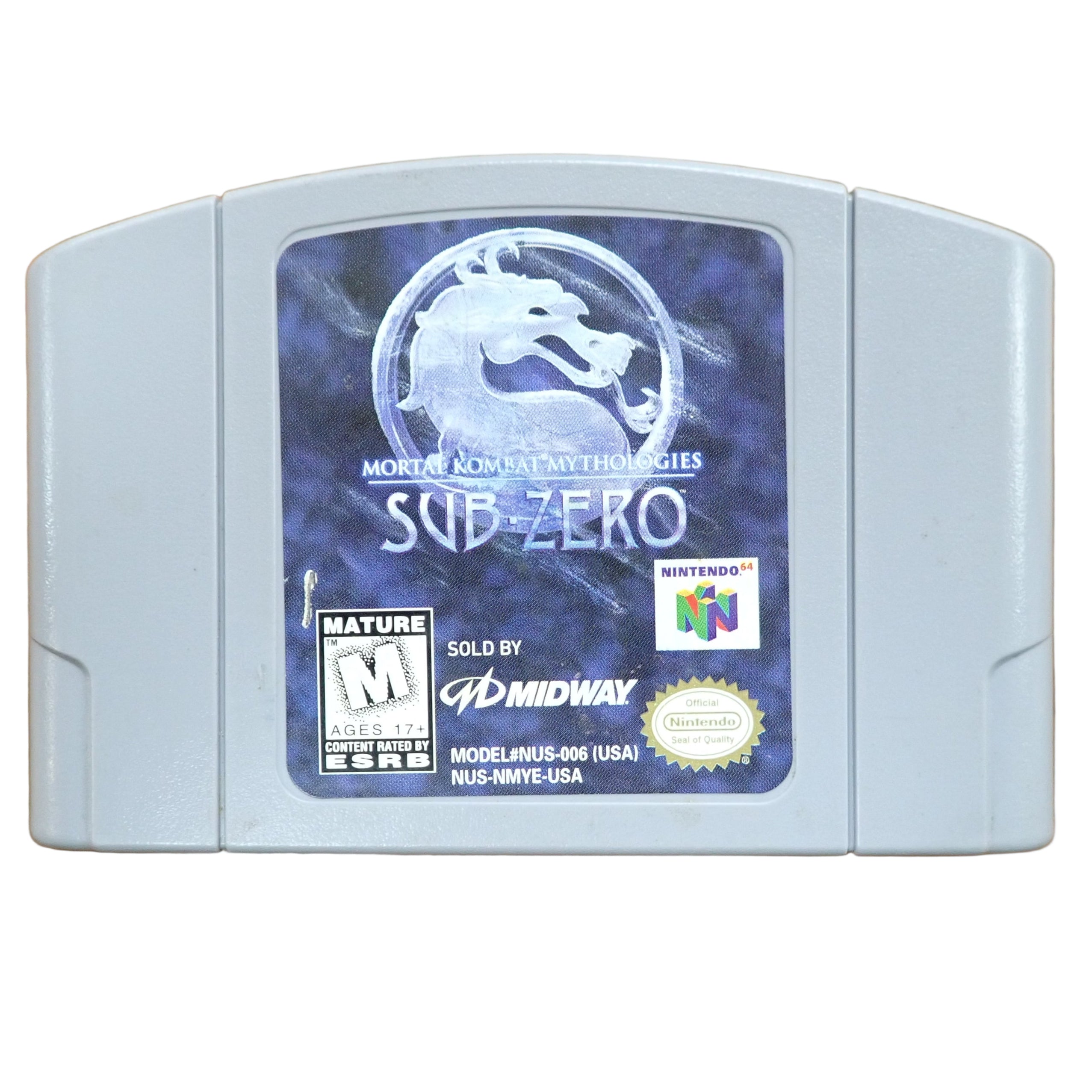Mortal Kombat Mythologies Sub-Zero - N64