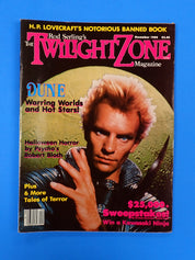 The Twilight Zone Vol 4 #5 (1984) - Sting On Cover