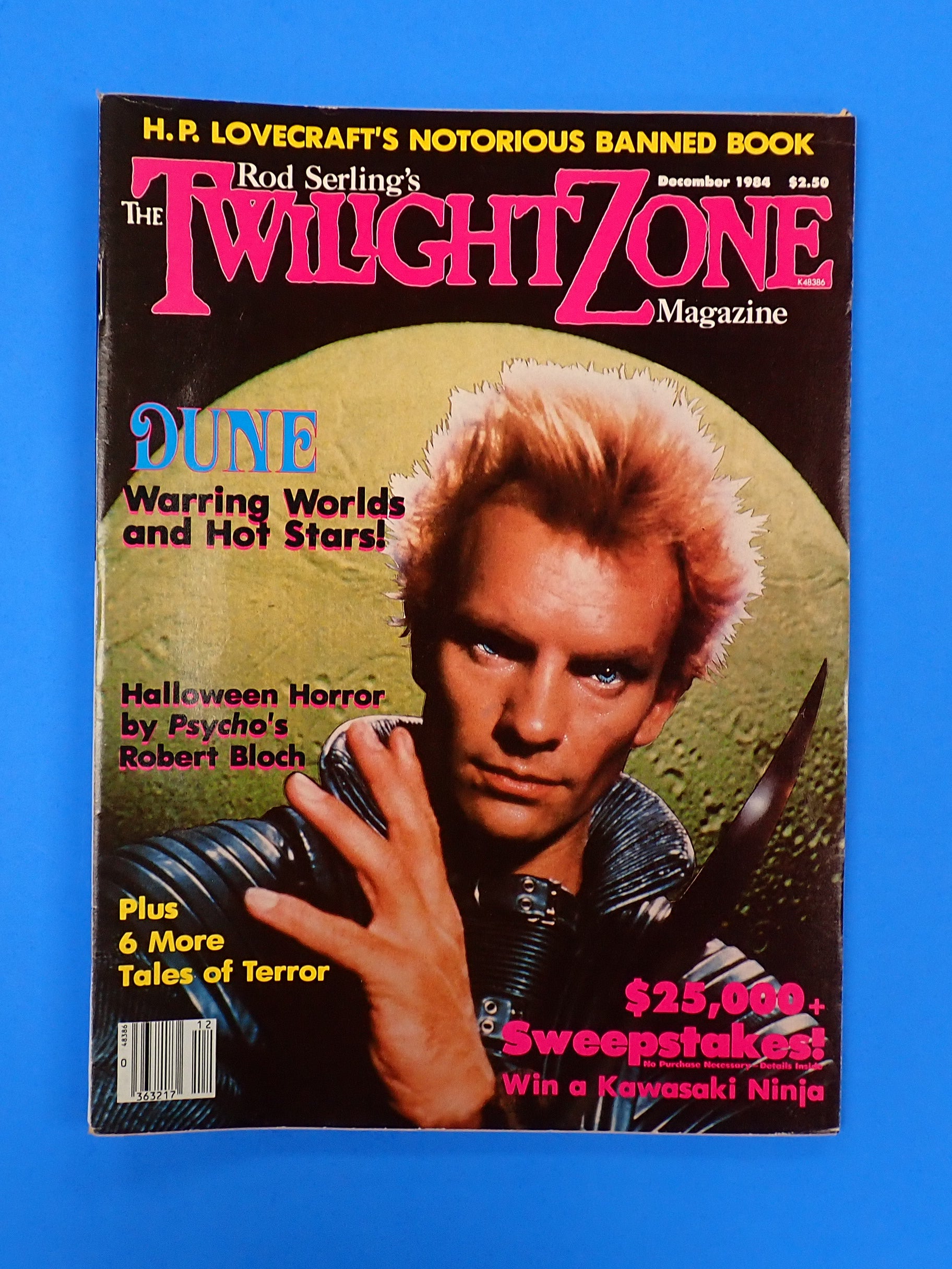 The Twilight Zone Vol 4 #5 (1984) - Sting On Cover