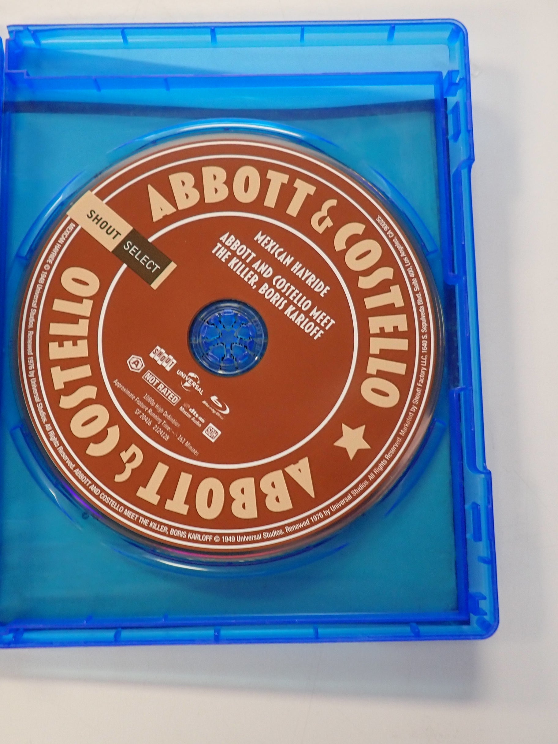 Abbott & Costello The Complete Universal Pictures Collection - Blu-Ray [Pre-Owned]